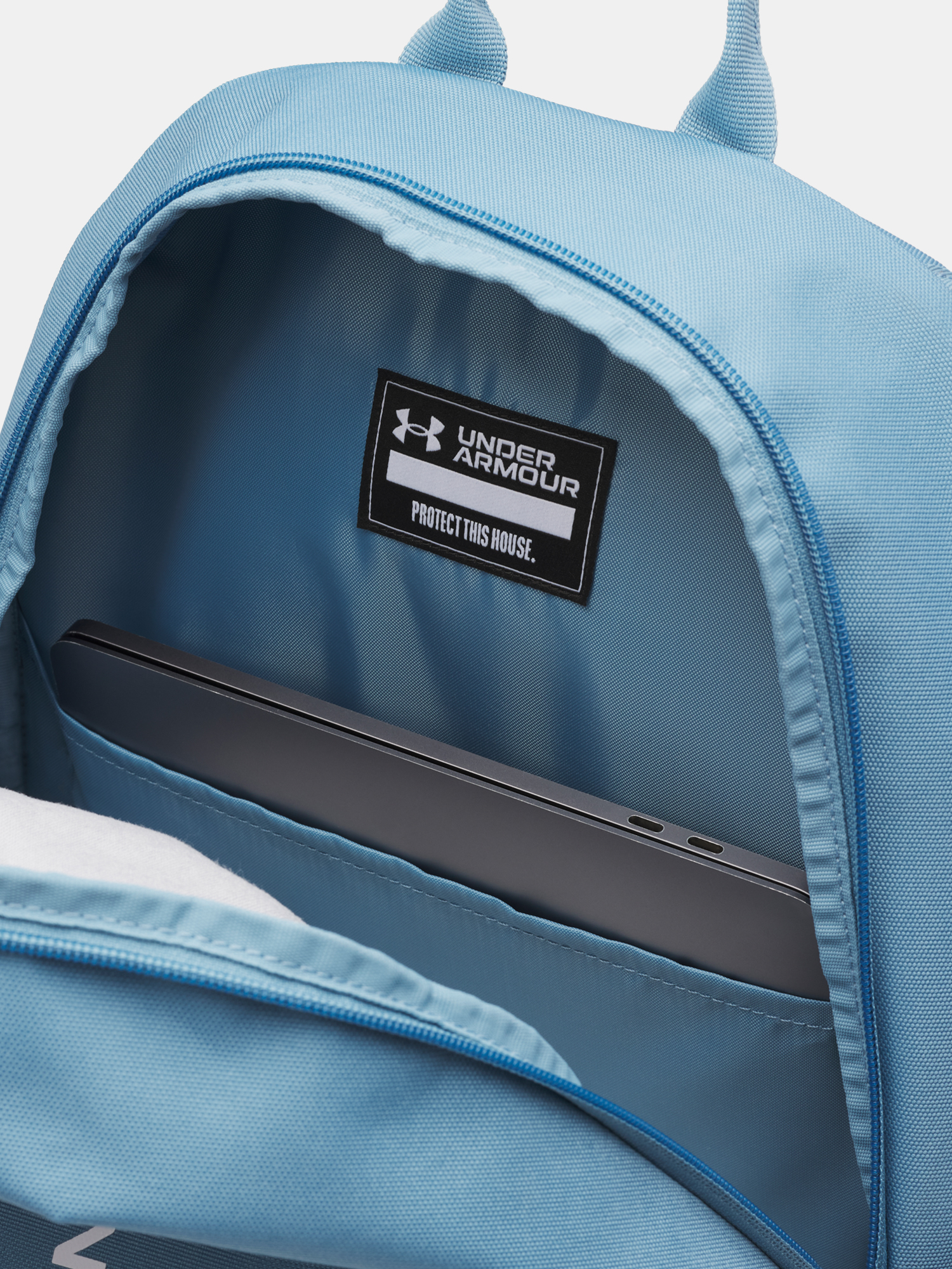 Unisex backpack Under Armour UA Hustle Lite Backpack-BLU - unisex