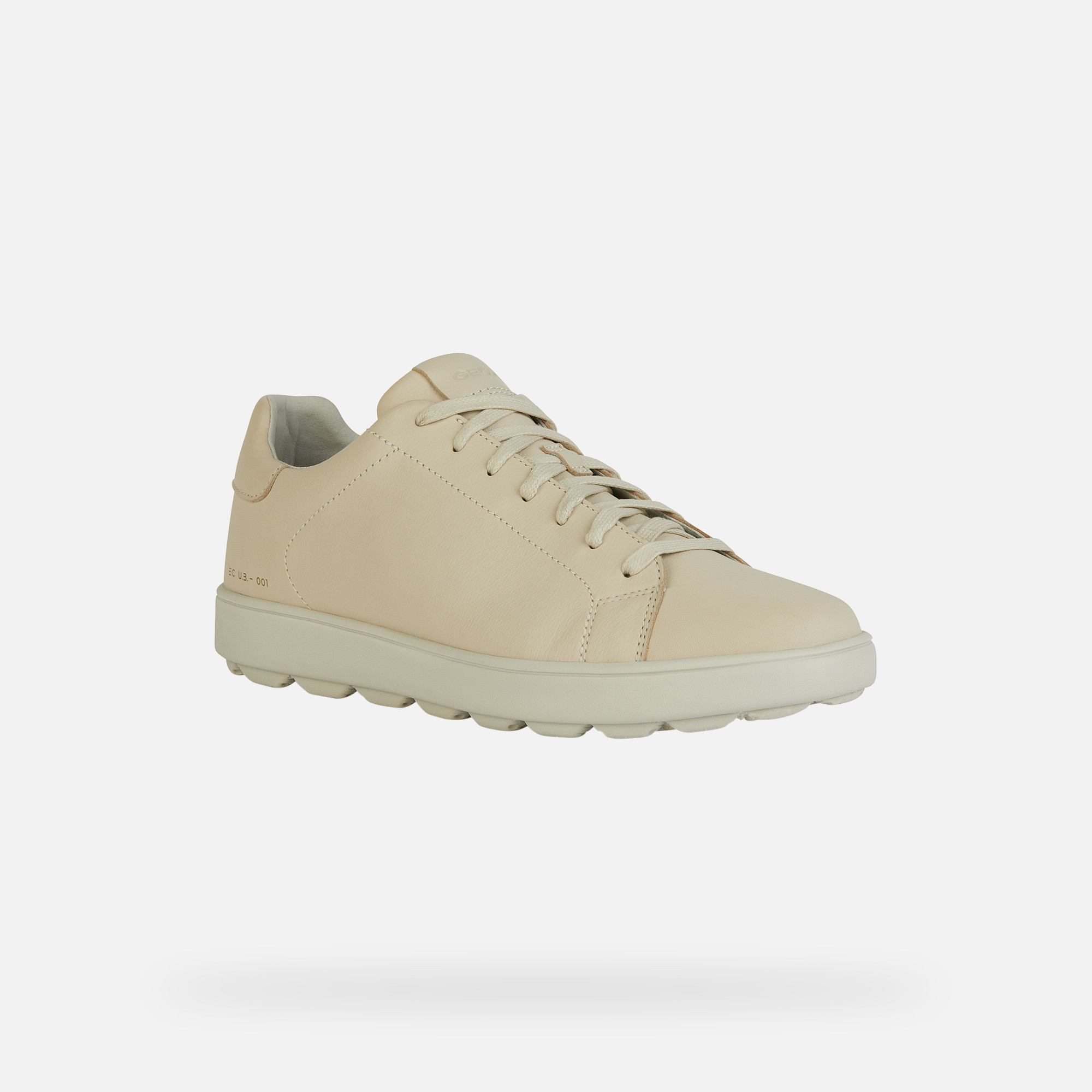 Beige men's sneakers Geox Spherica ECUB-1 - Men's