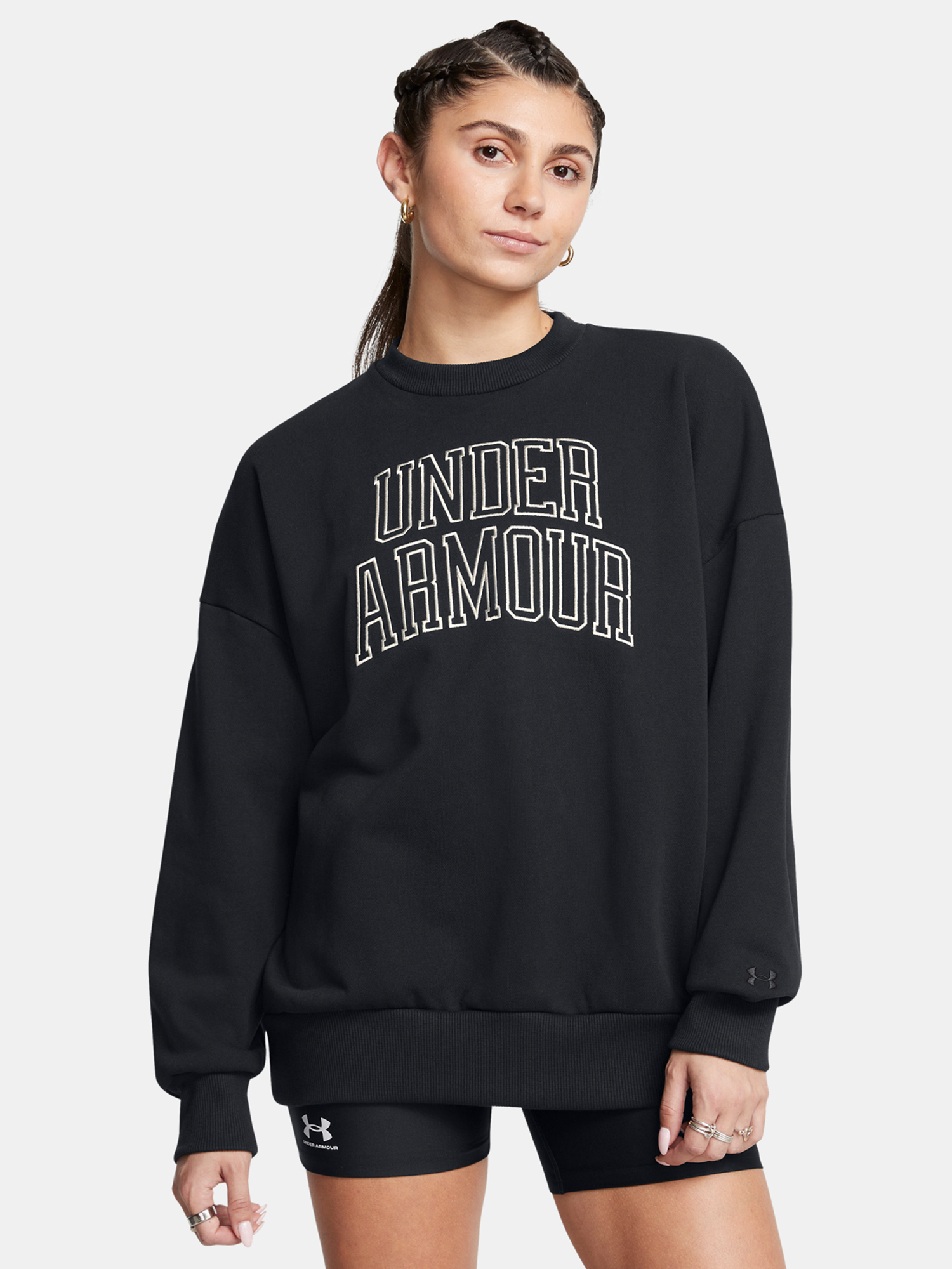 Under Armour Women's sweatshirt UA Icon HWT Terry OS Crew - Women's