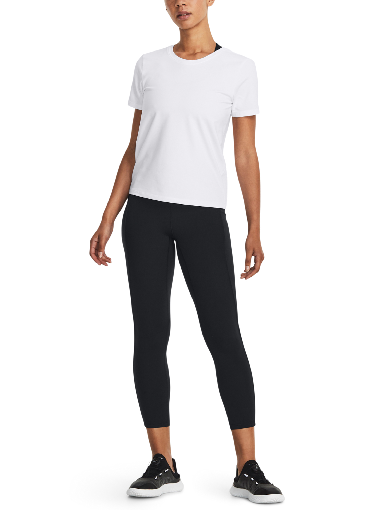 Pantaloni si pantaloni scurti pentru femei Under Armour - negru