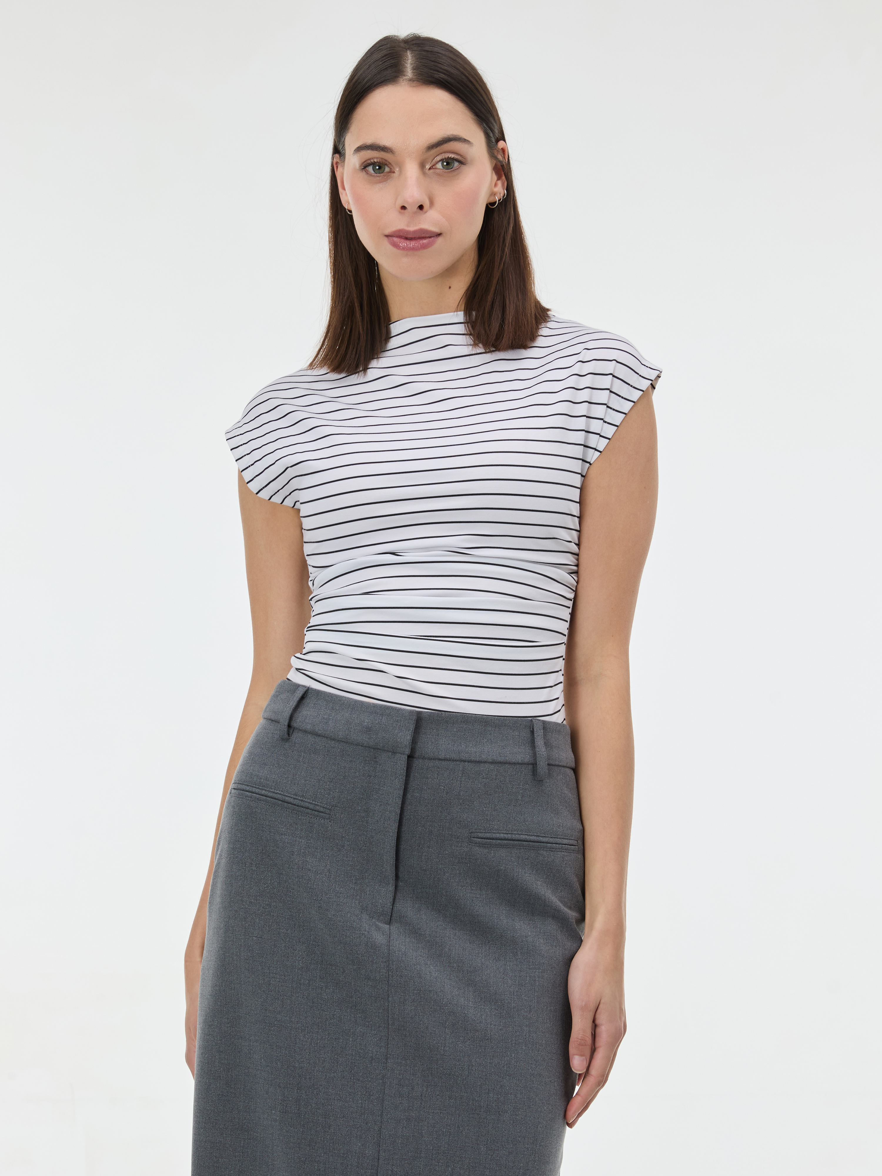 Дамска раирана тениска ORSAY