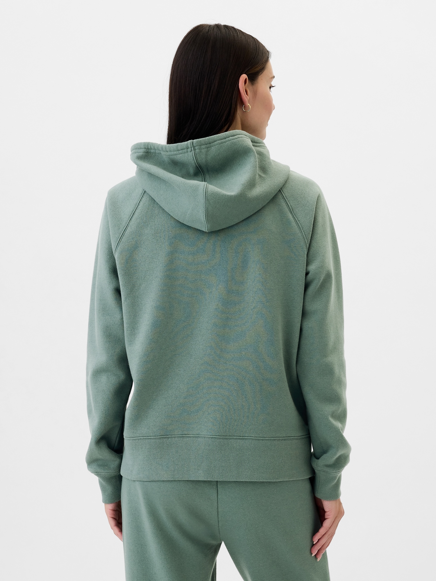 GAP Zip-up hoodie with logo - Women's