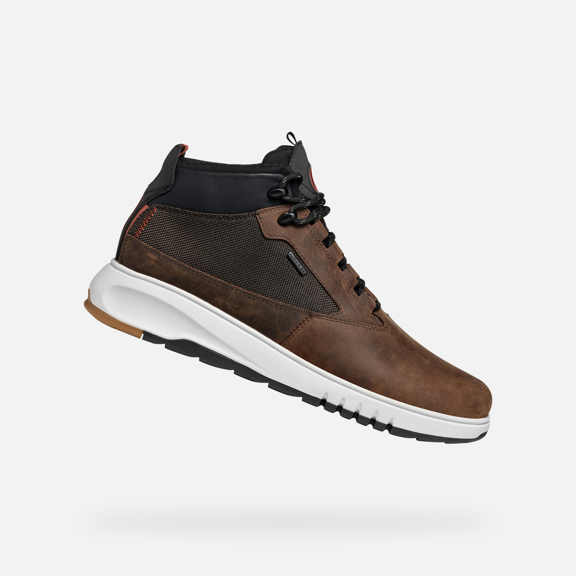 Brown men&#039;s ankle boots Geox Aerantis 4X4 B Abx - Men&#039;s