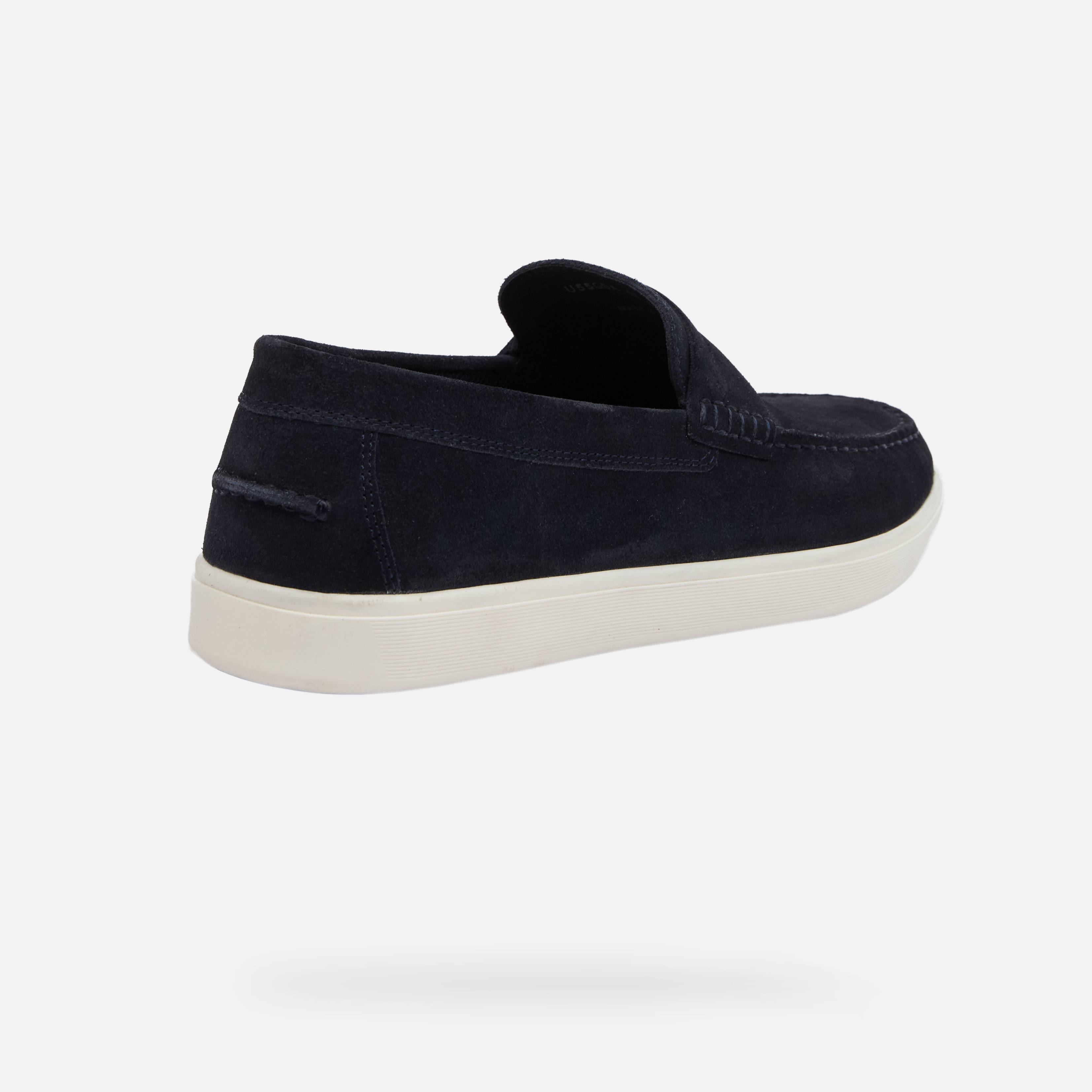Dark blue men&#039;s moccasins Geox Avola - Men&#039;s