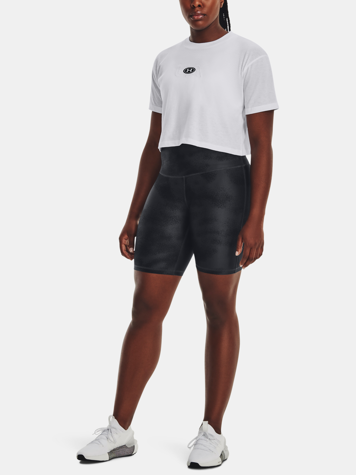 Pantaloni si pantaloni scurti pentru femei Under Armour - negru