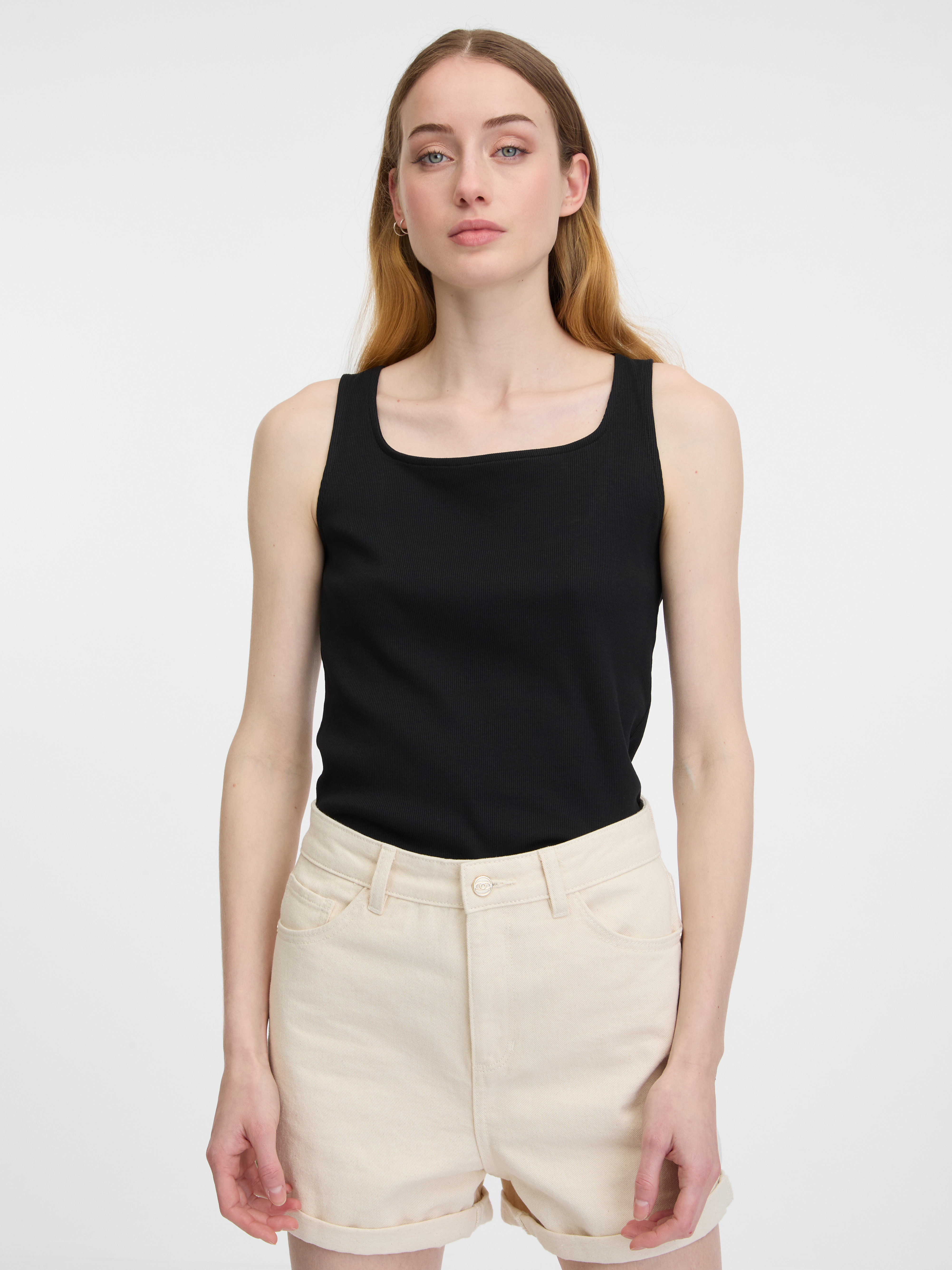 Black womens tank top ORSAY - Womens