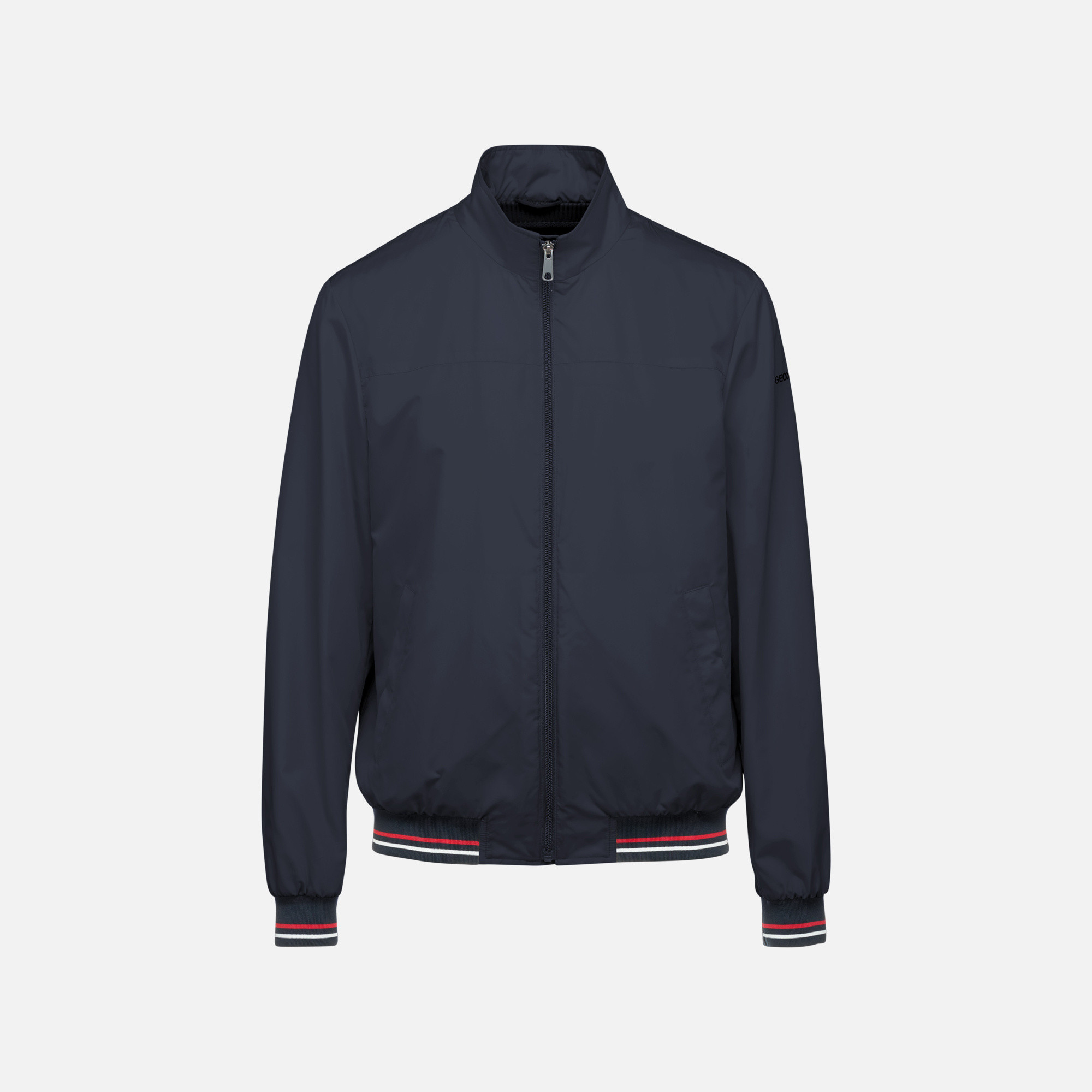 Dark blue men&#039;s bomber jacket Geox Jharrod - Men&#039;s