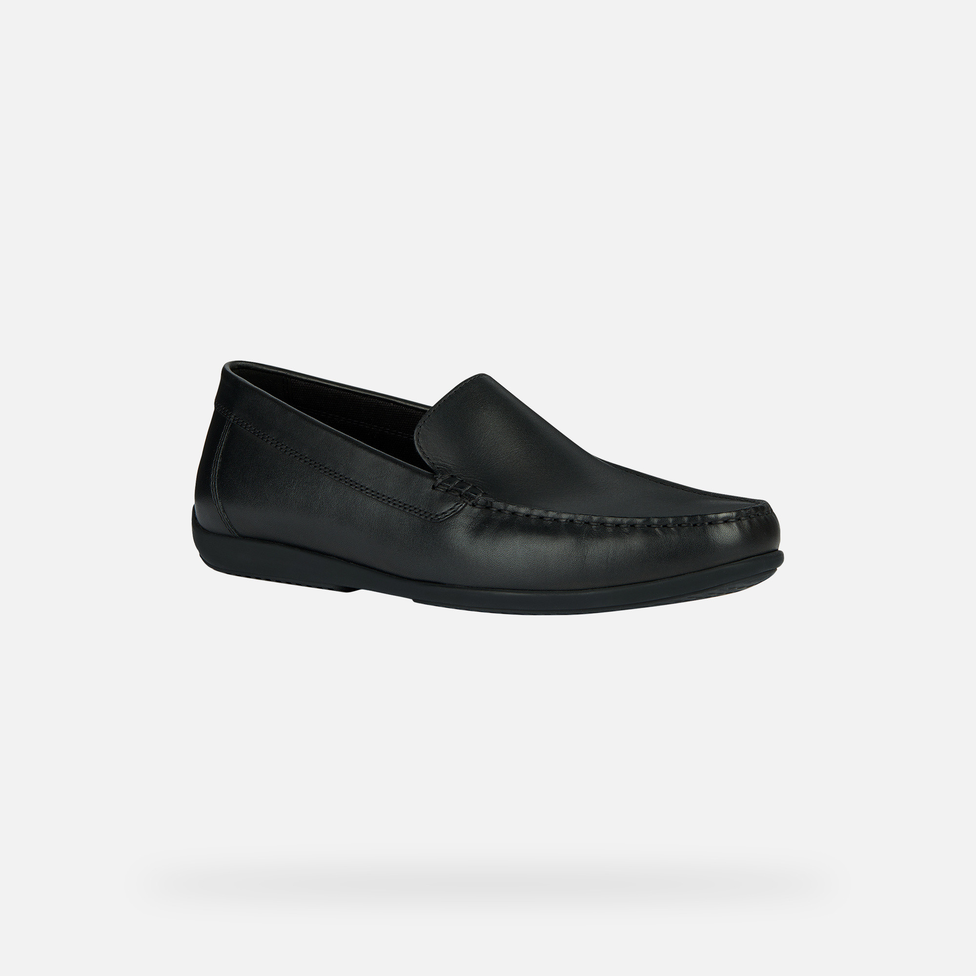 Black men&#039;s moccasins Geox Ascanio - Men&#039;s