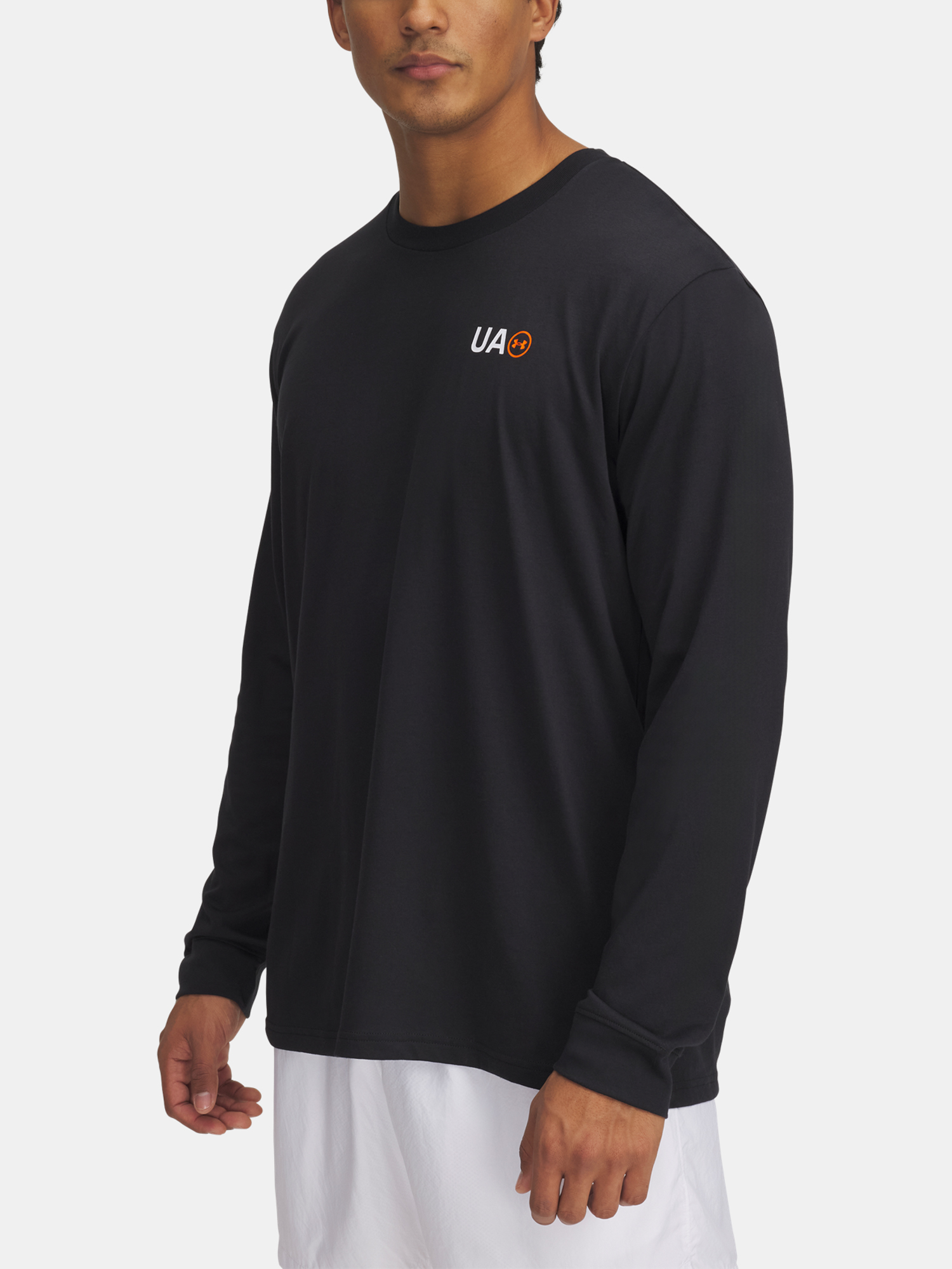 Men's T-shirt Under Armour UA M WORKWEAR LOGO LS - Men's