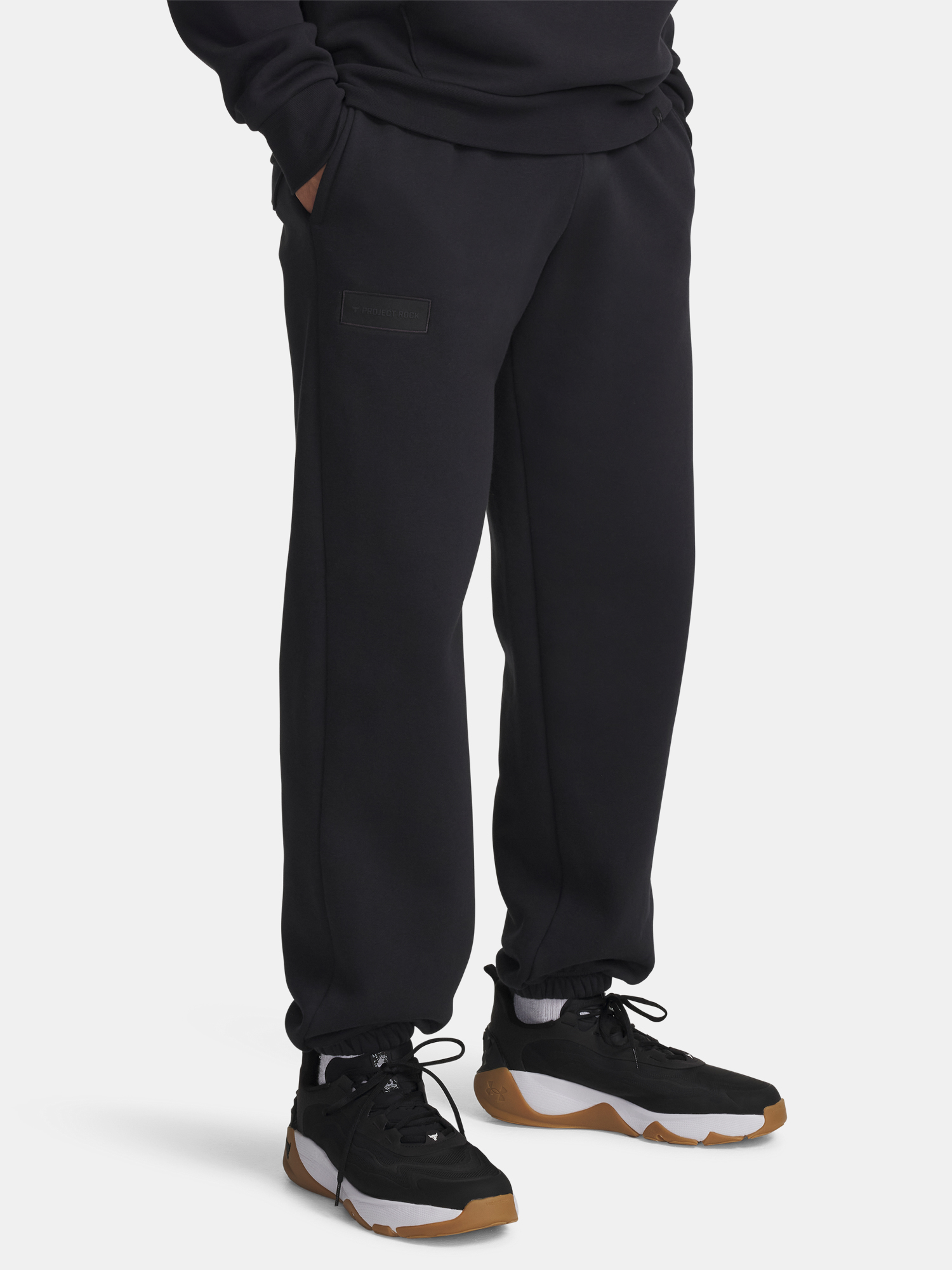 Pánske tepláky Under Armour Pjt Rock Icon Jgr-BLK