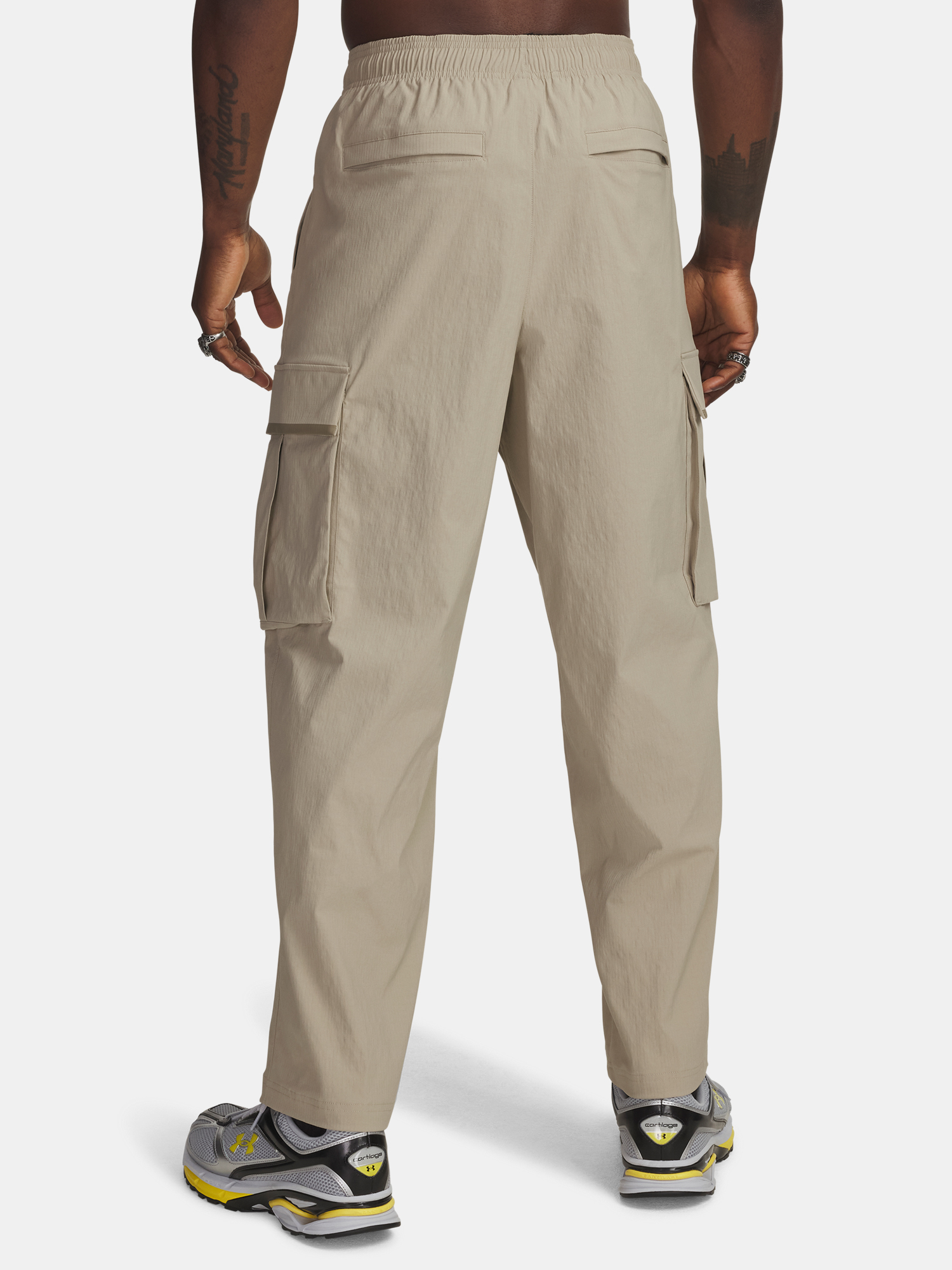 Men's sports pants Under Armour UA UNSTPBLE TXTR WOVEN CARGO-BRN - Men's