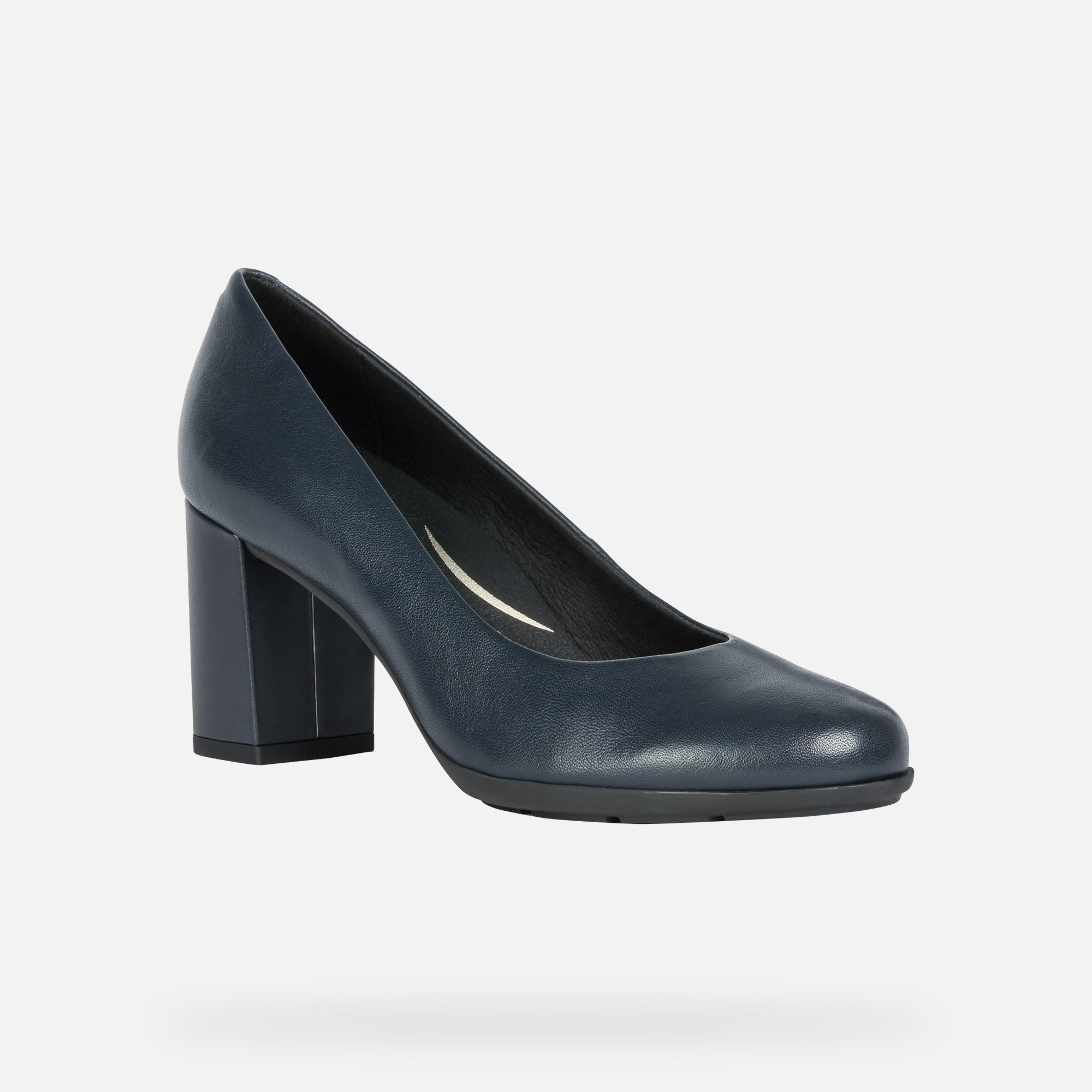 Dark blue women's pumps Geox New Annya - Women's