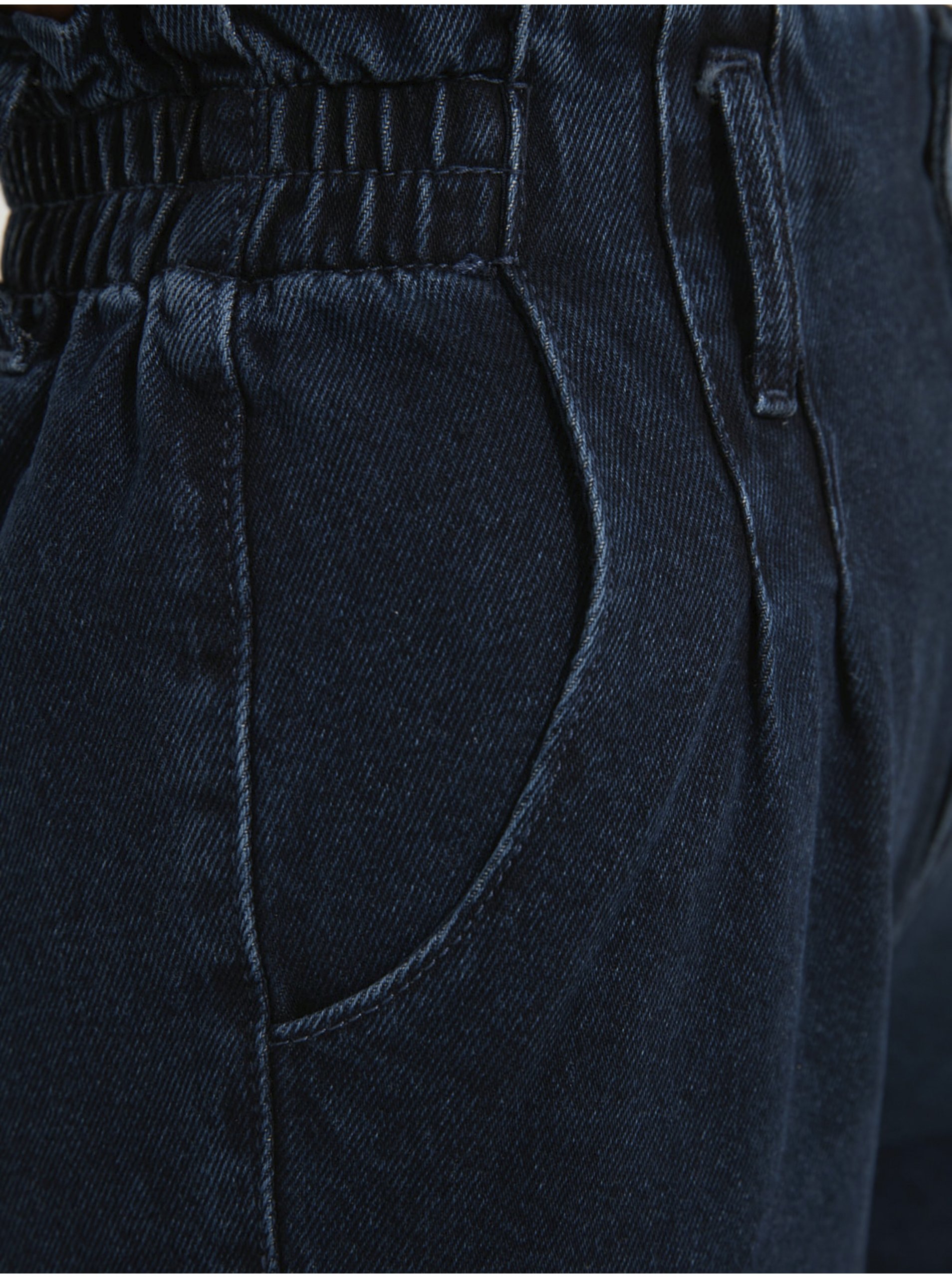 Flared, Bootcut pentru femei Trendyol - albastru inchis