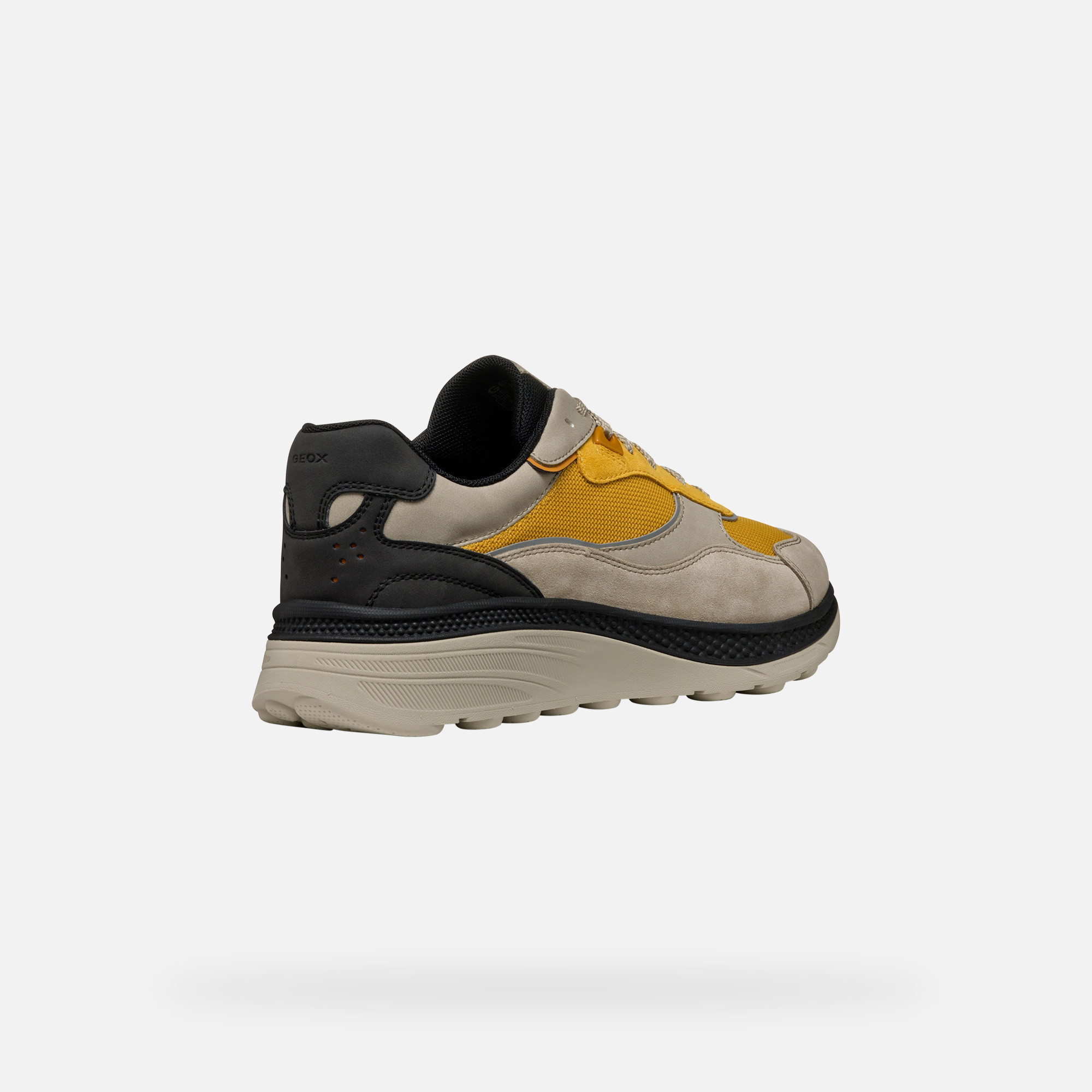 Yellow men's sneakers Geox Spherica Actif X1 - Men