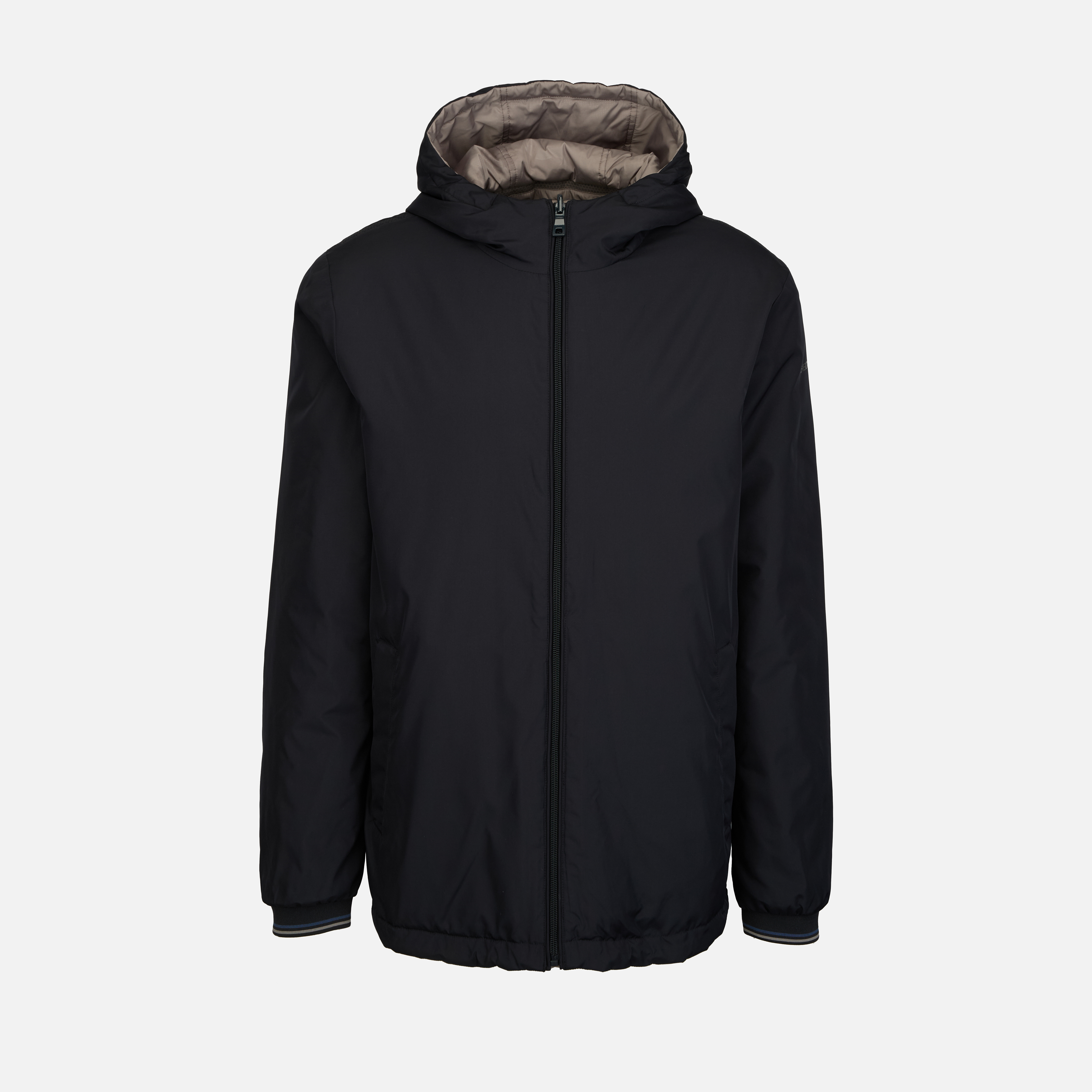 Men's Black Jacket Geox Jharrod - Mens