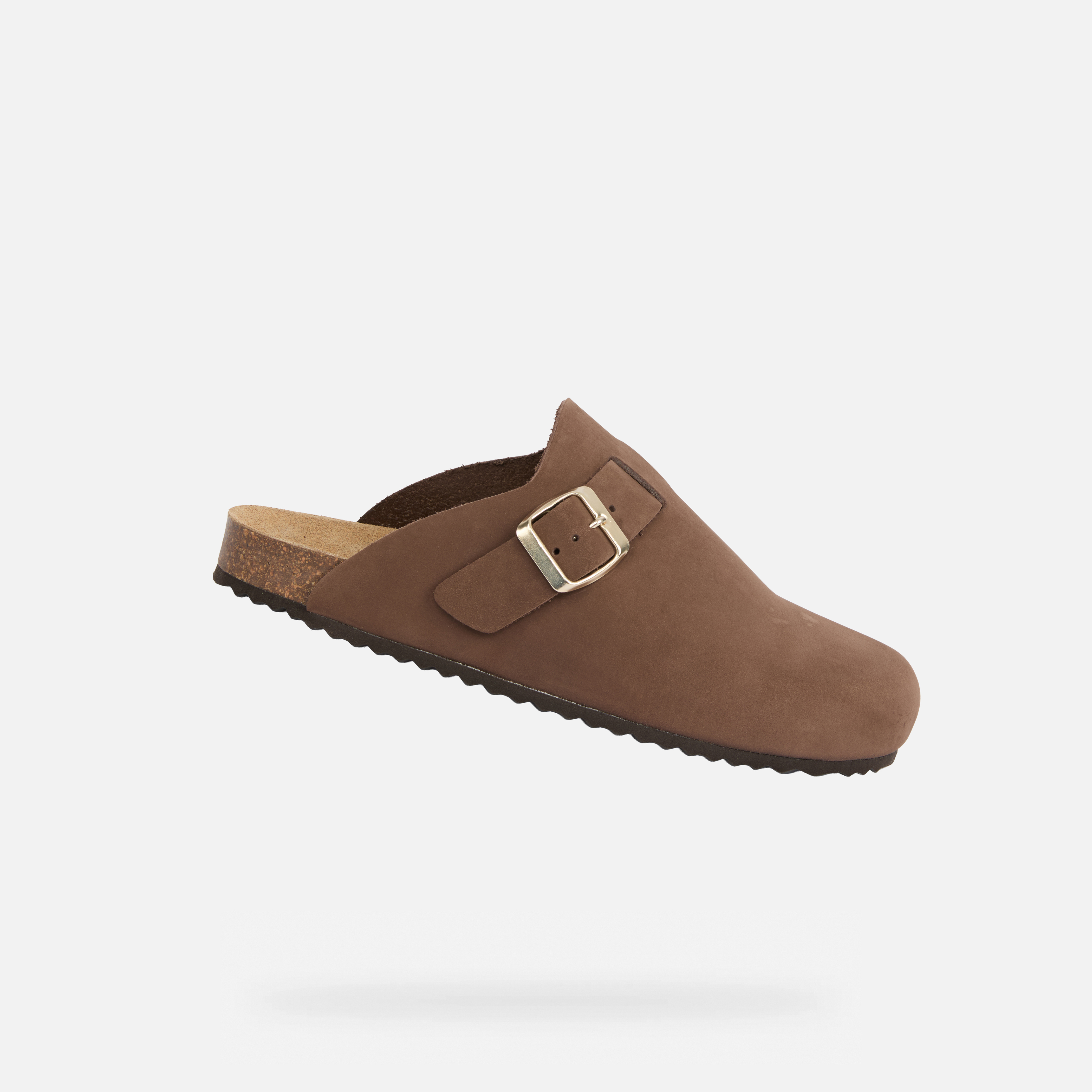 Кафяви дамски сандали Geox Brionia