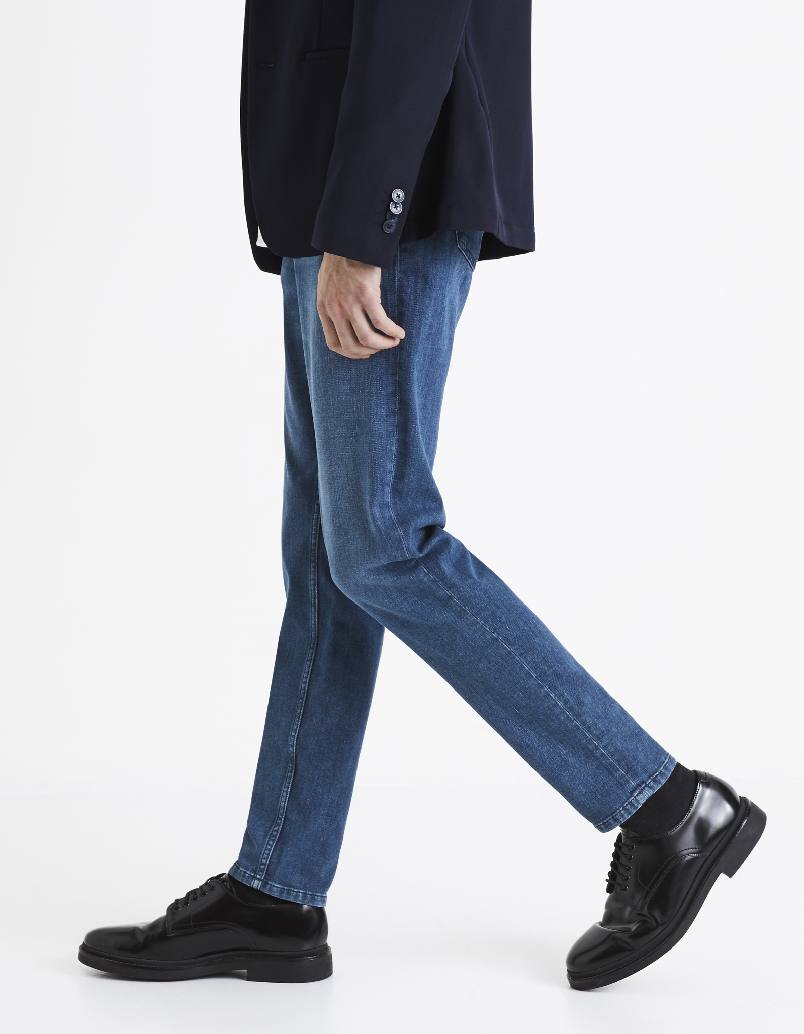 Slim fit pentru barbati Celio - albastru