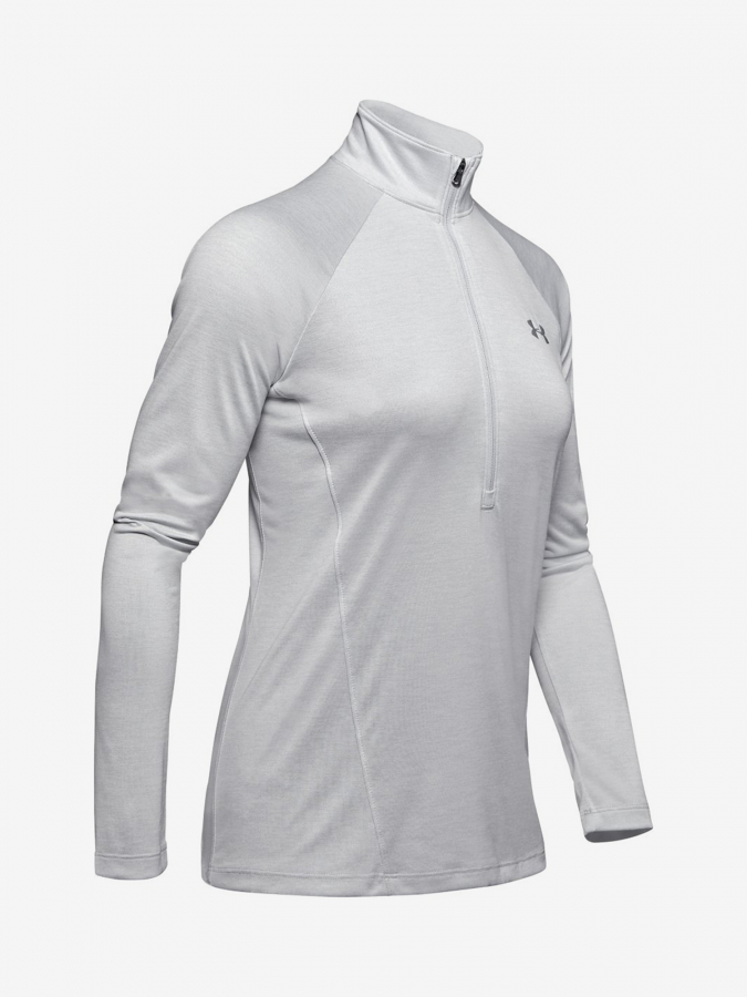 Under Armour T-shirt Tech 1/2 Zip - Twist-Gry - Women