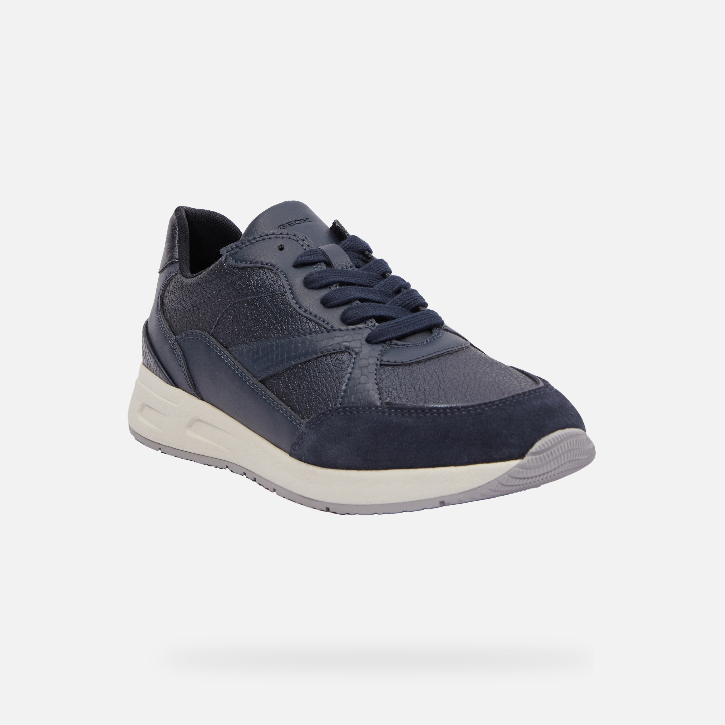 Dark blue women's sneakers Geox Bulmya - Women's