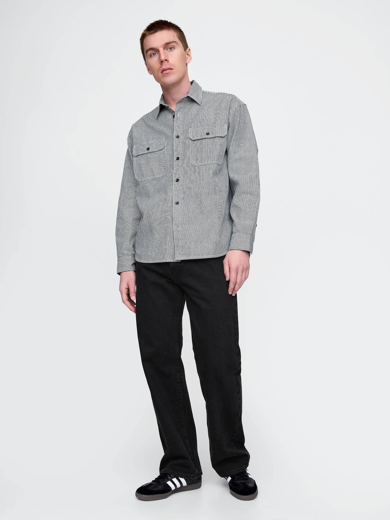 GAP Denim Oversize Shirt - Mens