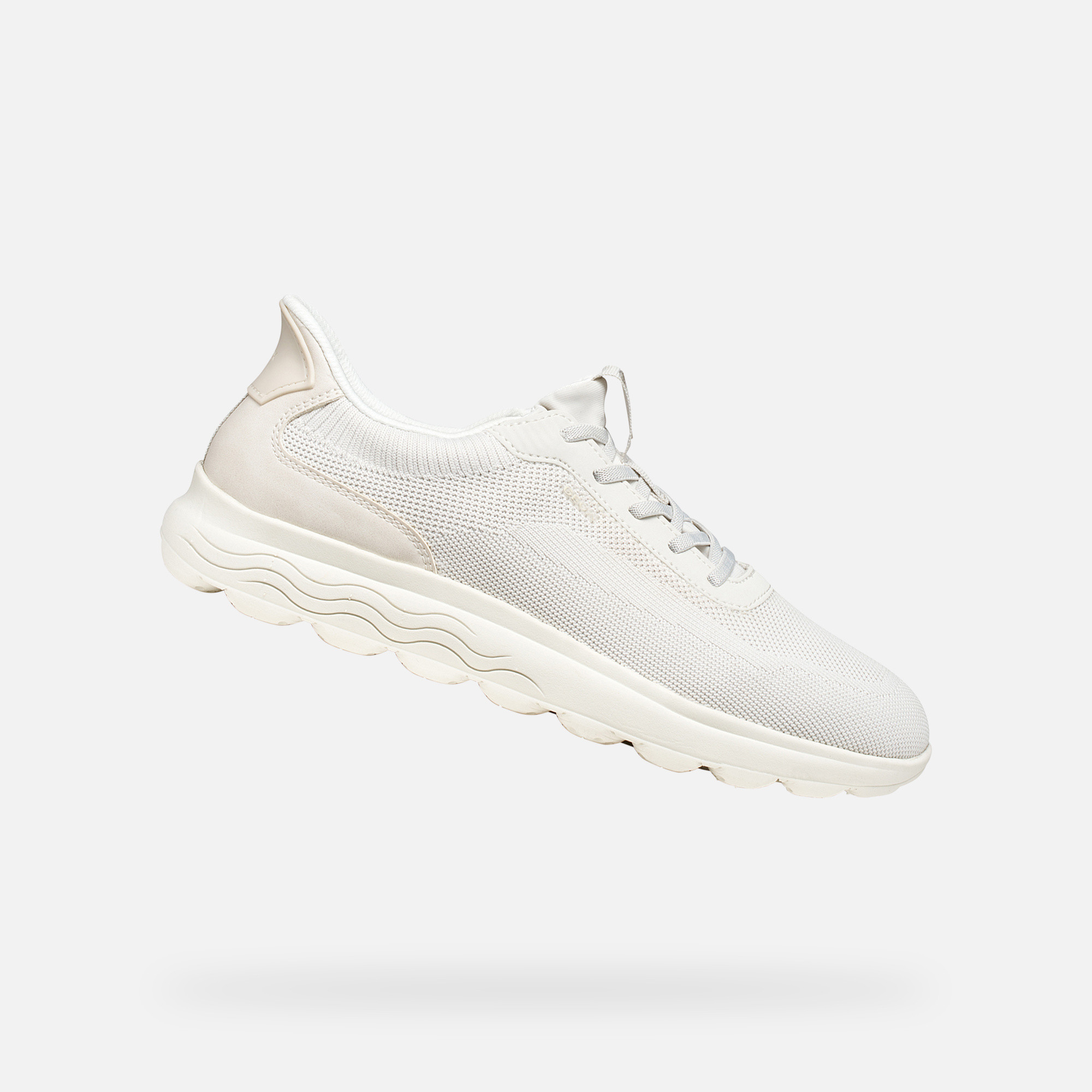 Мъжки кецове Geox Spherica Plus кремави