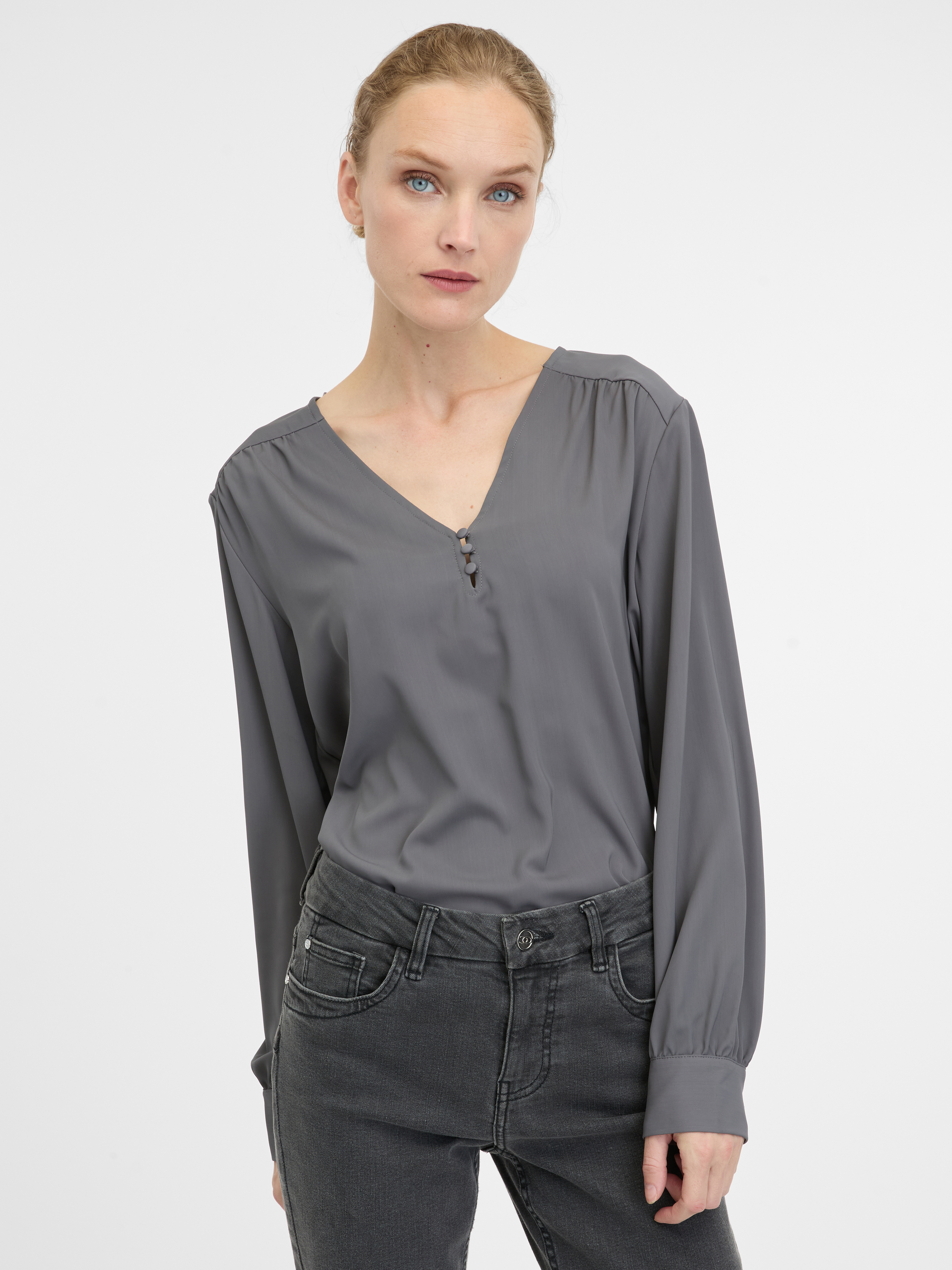Grey womens blouse ORSAY - Womens