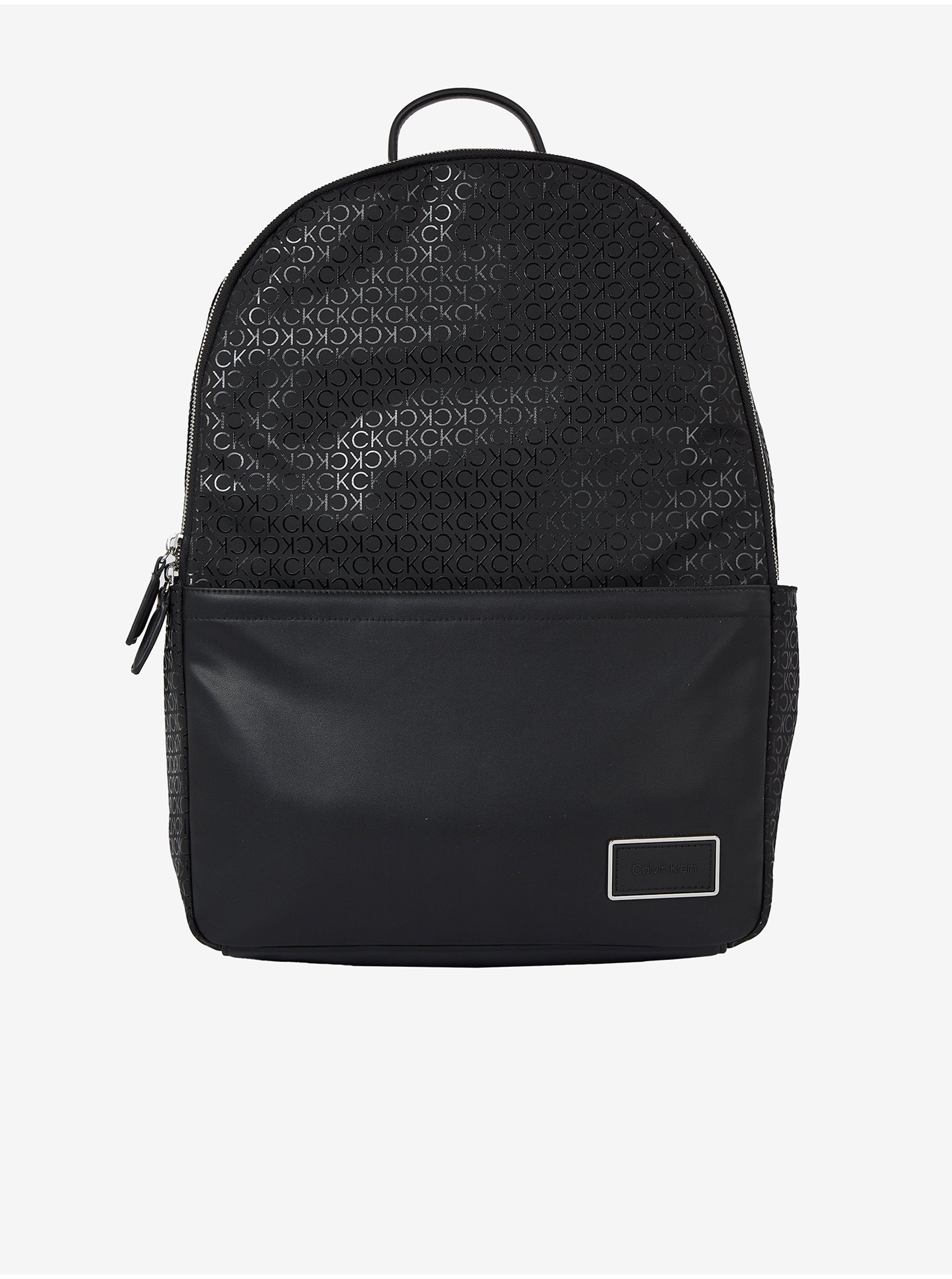 Black Men's Patterned Backpack Calvin Klein - Men