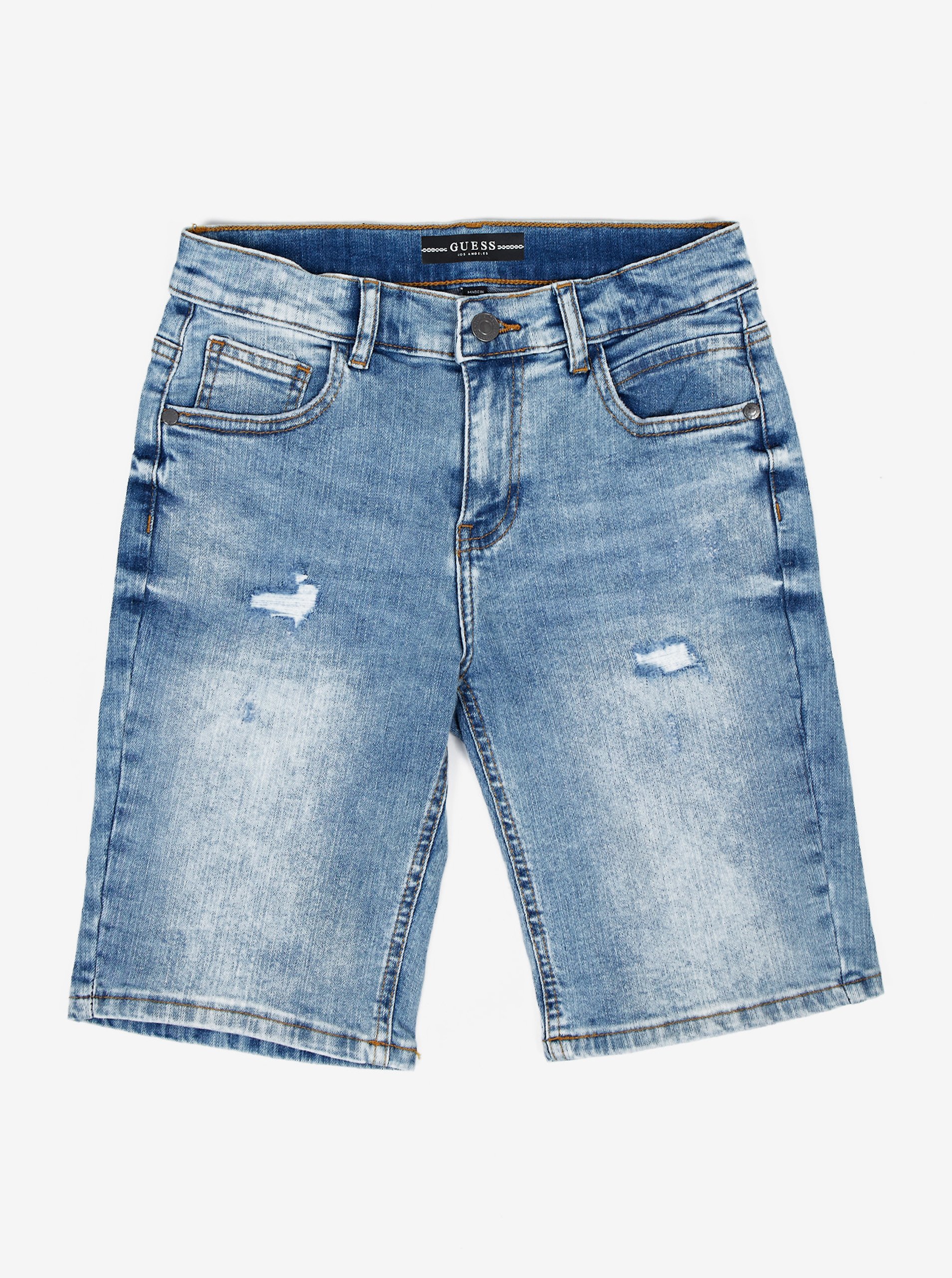 Blue Boys Denim Shorts Guess - Boys