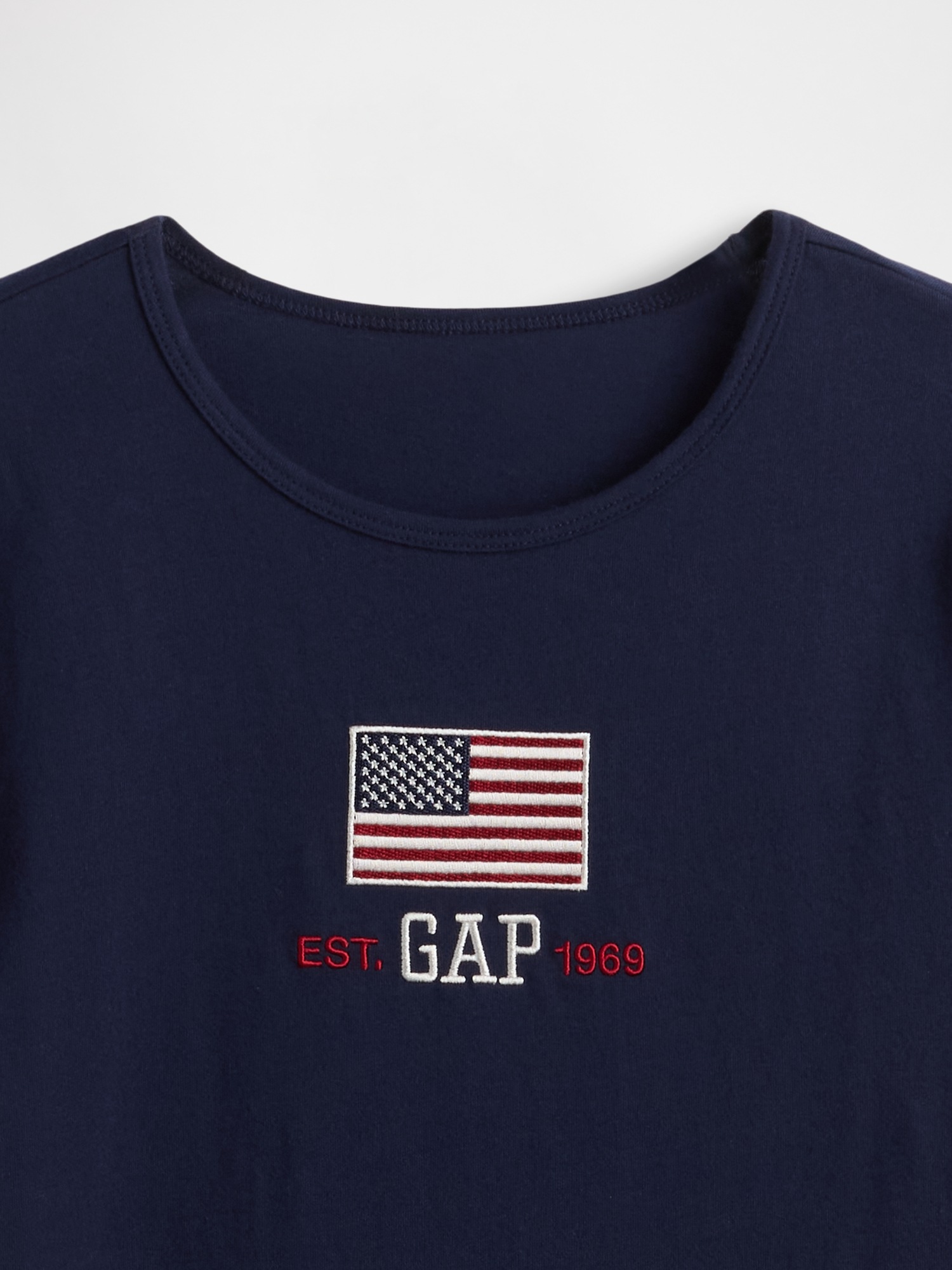 GAP Crop T-shirt Americana - Women's