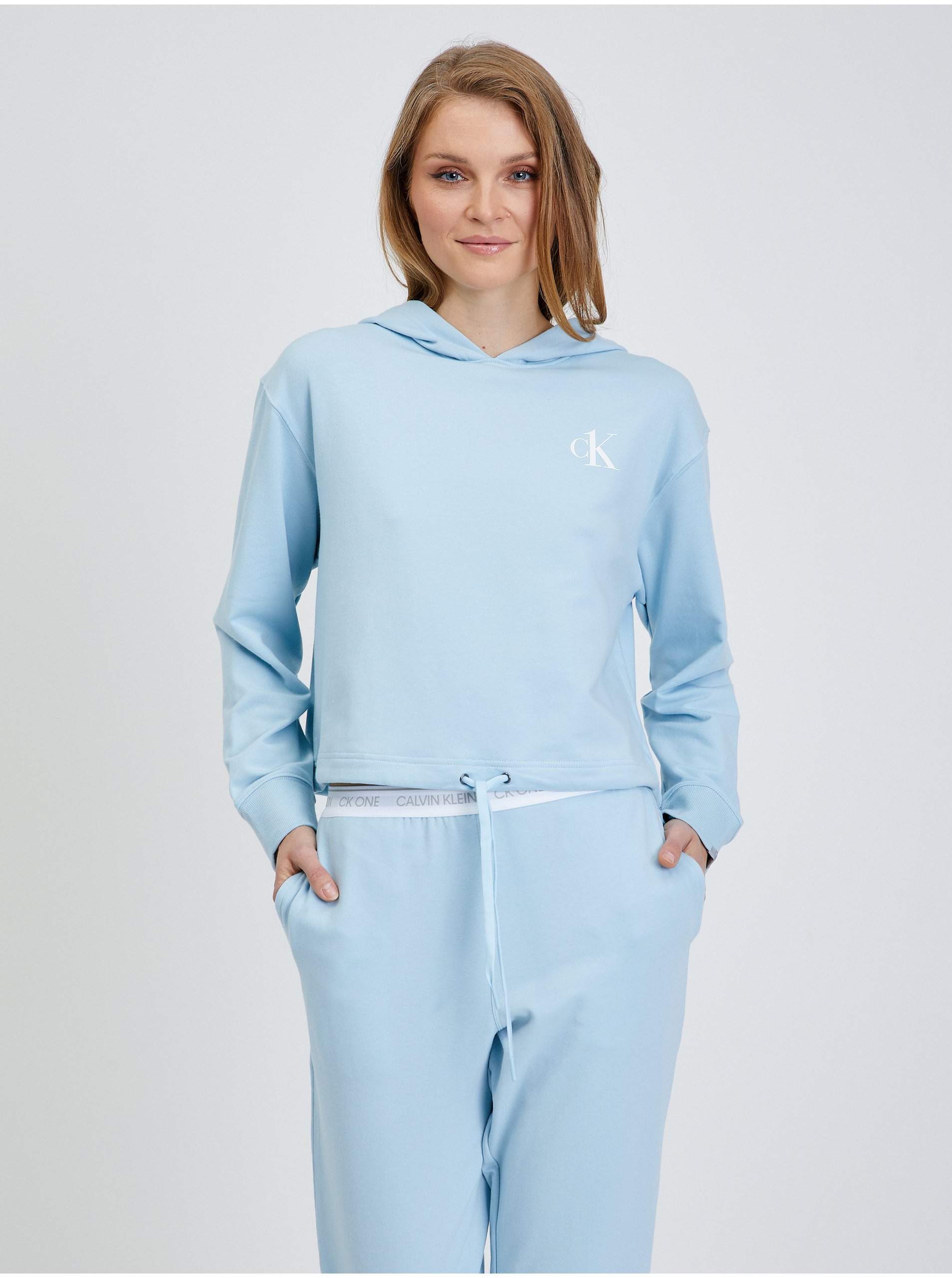 Light blue Womens Hoodie Calvin Klein Underwear - Women