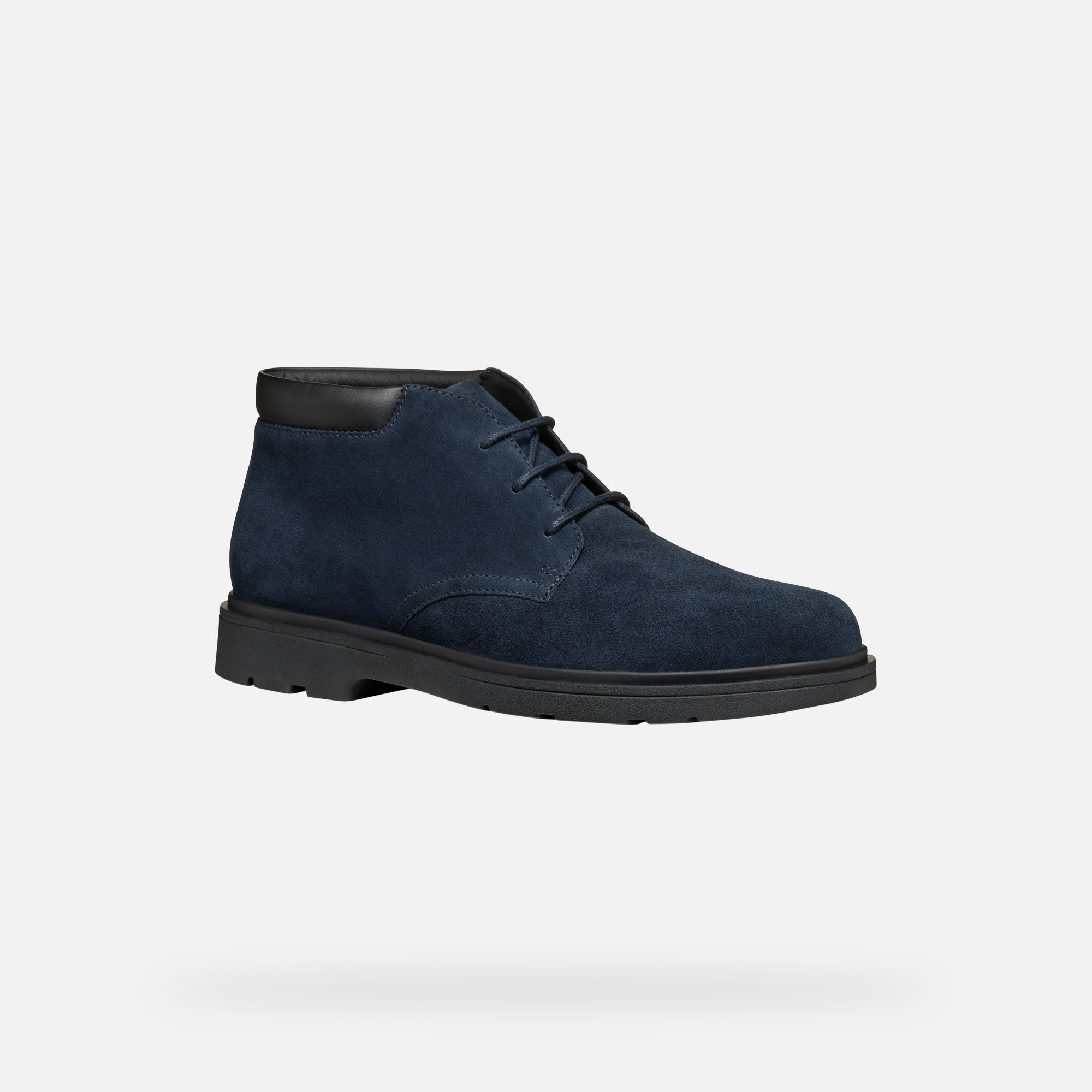 Dark blue men&#039;s ankle boots Geox Spherica EC1 - Men