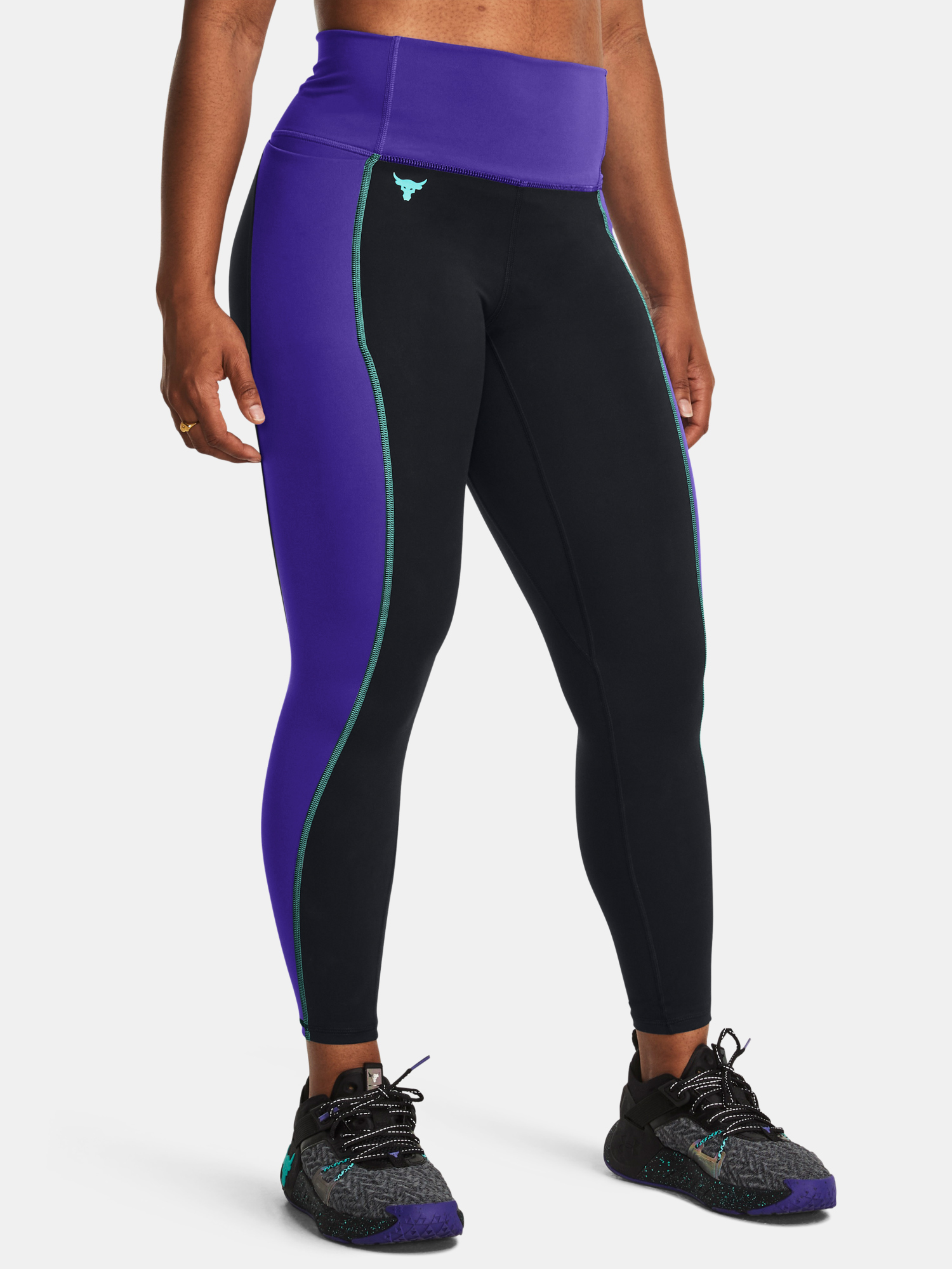 Under Armour Legíny Pjt Rck LG Clrblck Ankl Lg-BLK - Dámské
