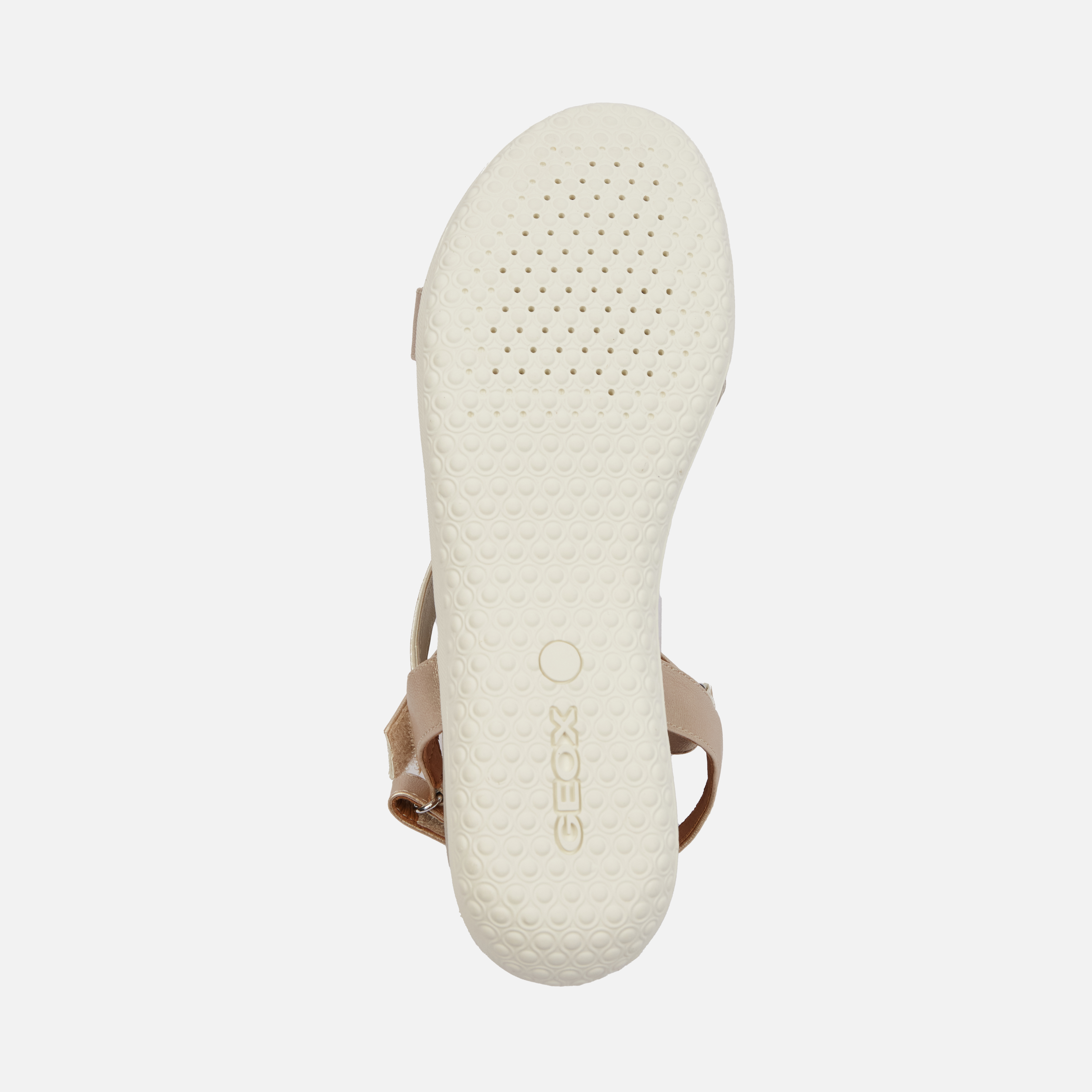 Gold women's sandals Geox Vega - Women's