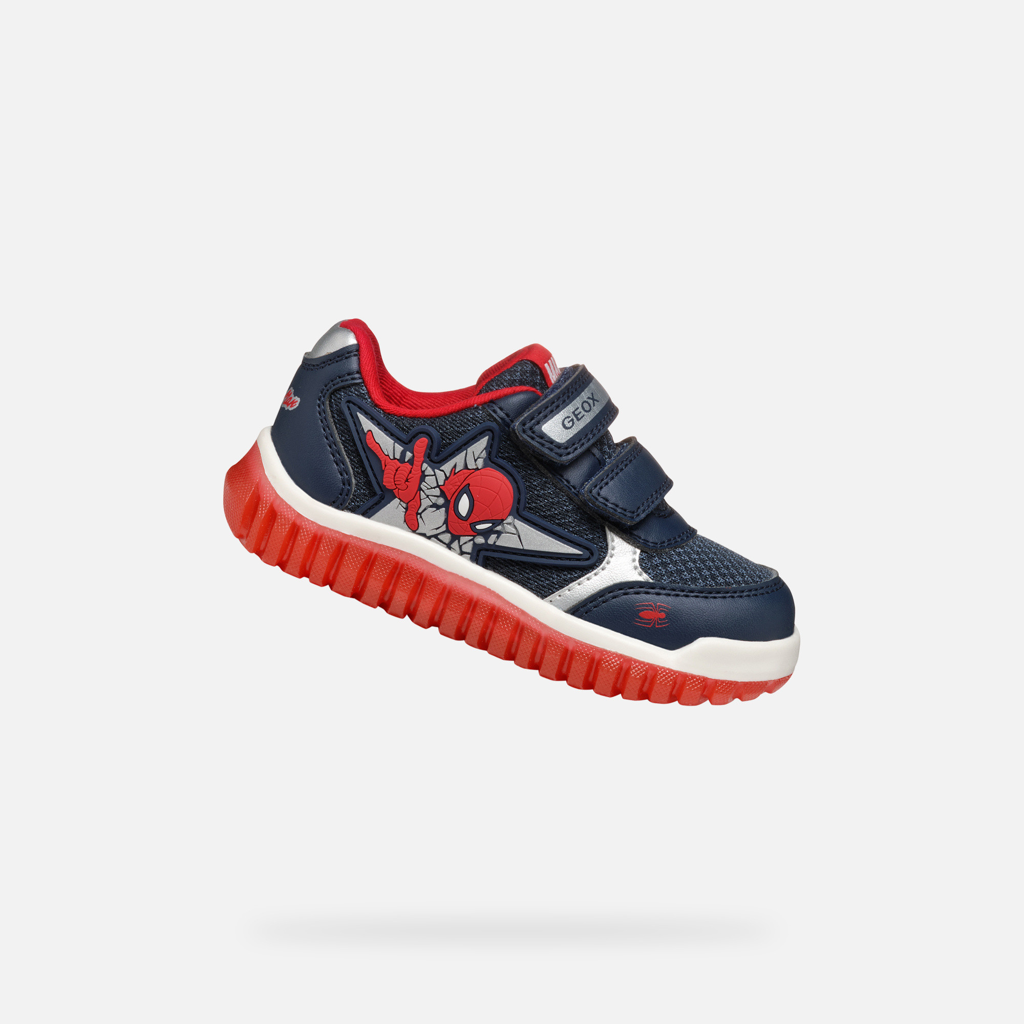 Dark blue boys sneakers Geox Lightyloo - Boys