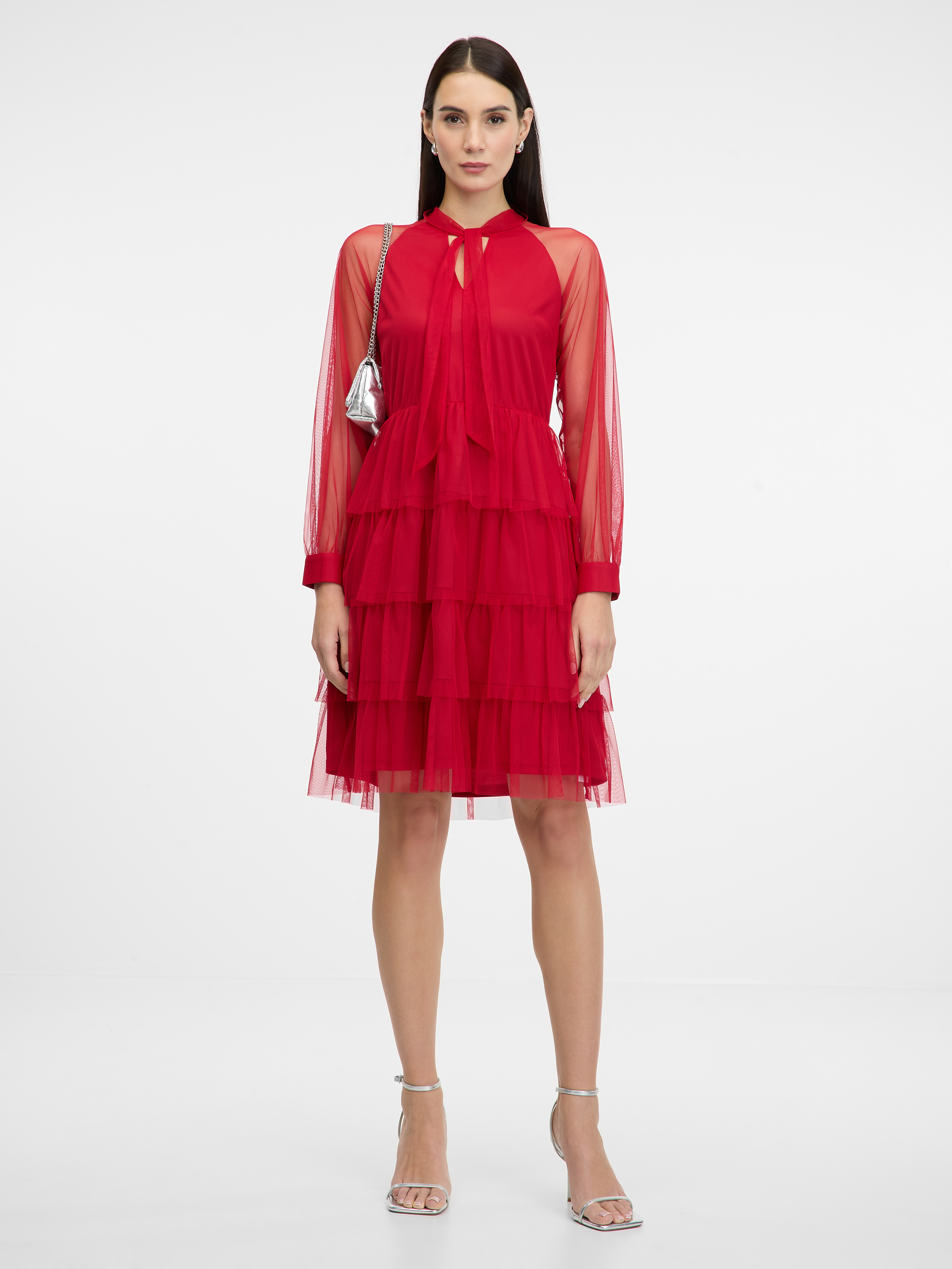 Червена дамска рокля ORSAY