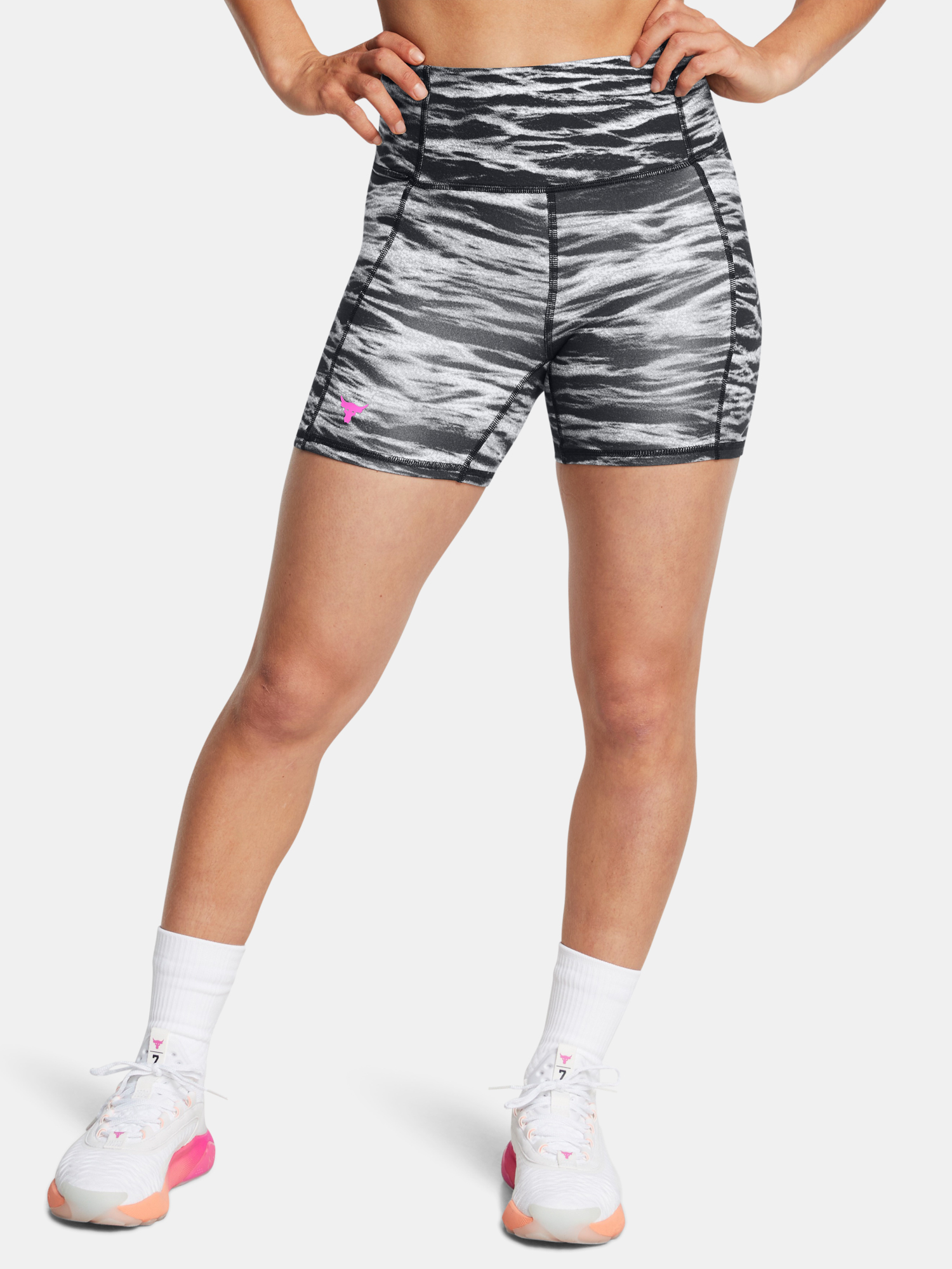 Under Armour Kraťasy Pjt Rck Lets Go BTB Middy Pt-BLK - Dámské