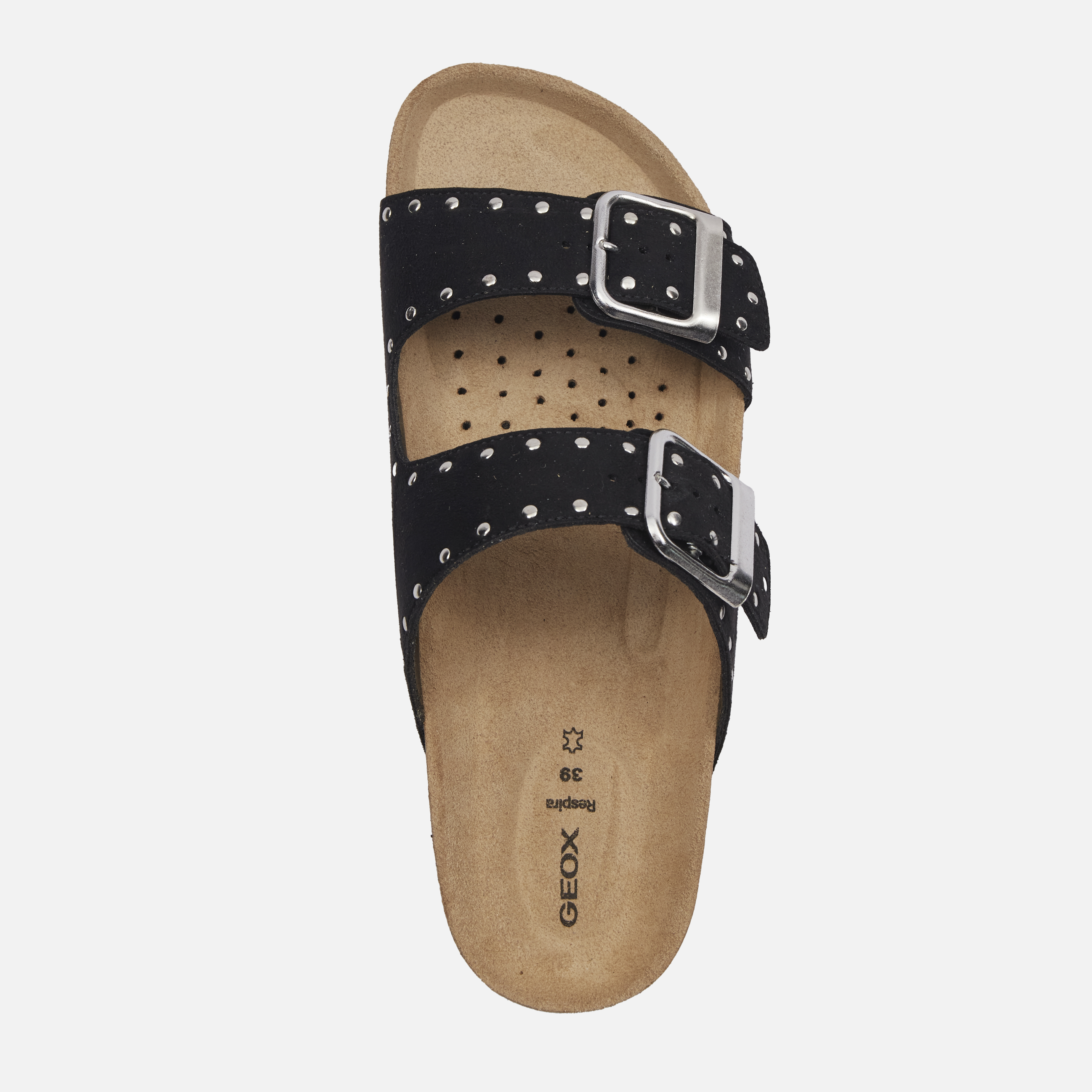 Black women&#039;s slippers Geox Brionia R - Women&#039;s