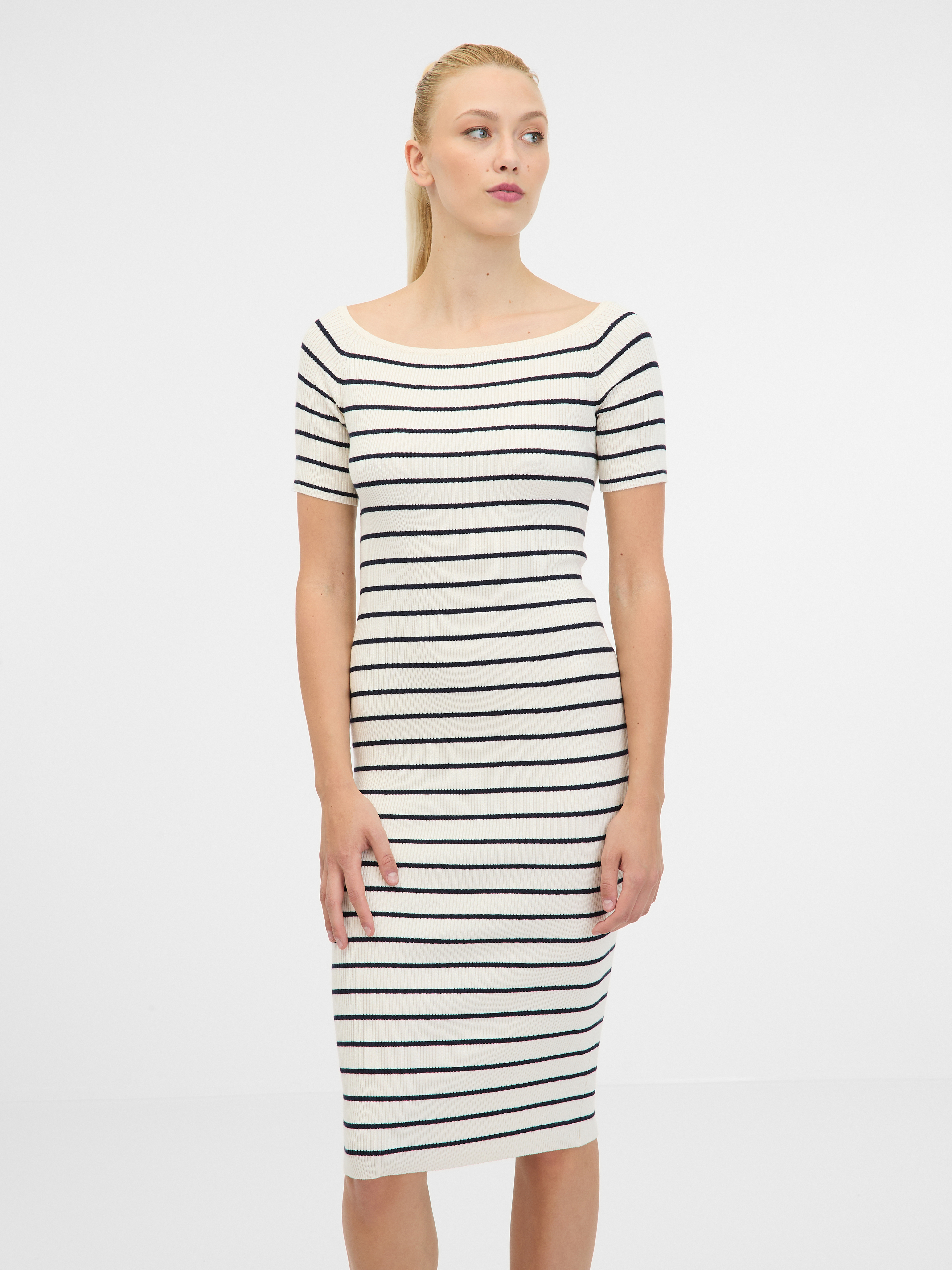 Cream women's midi dress ORSAY - Women's