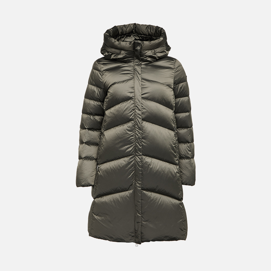 Grey women&#039;s parka Geox Adrya - Women&#039;s