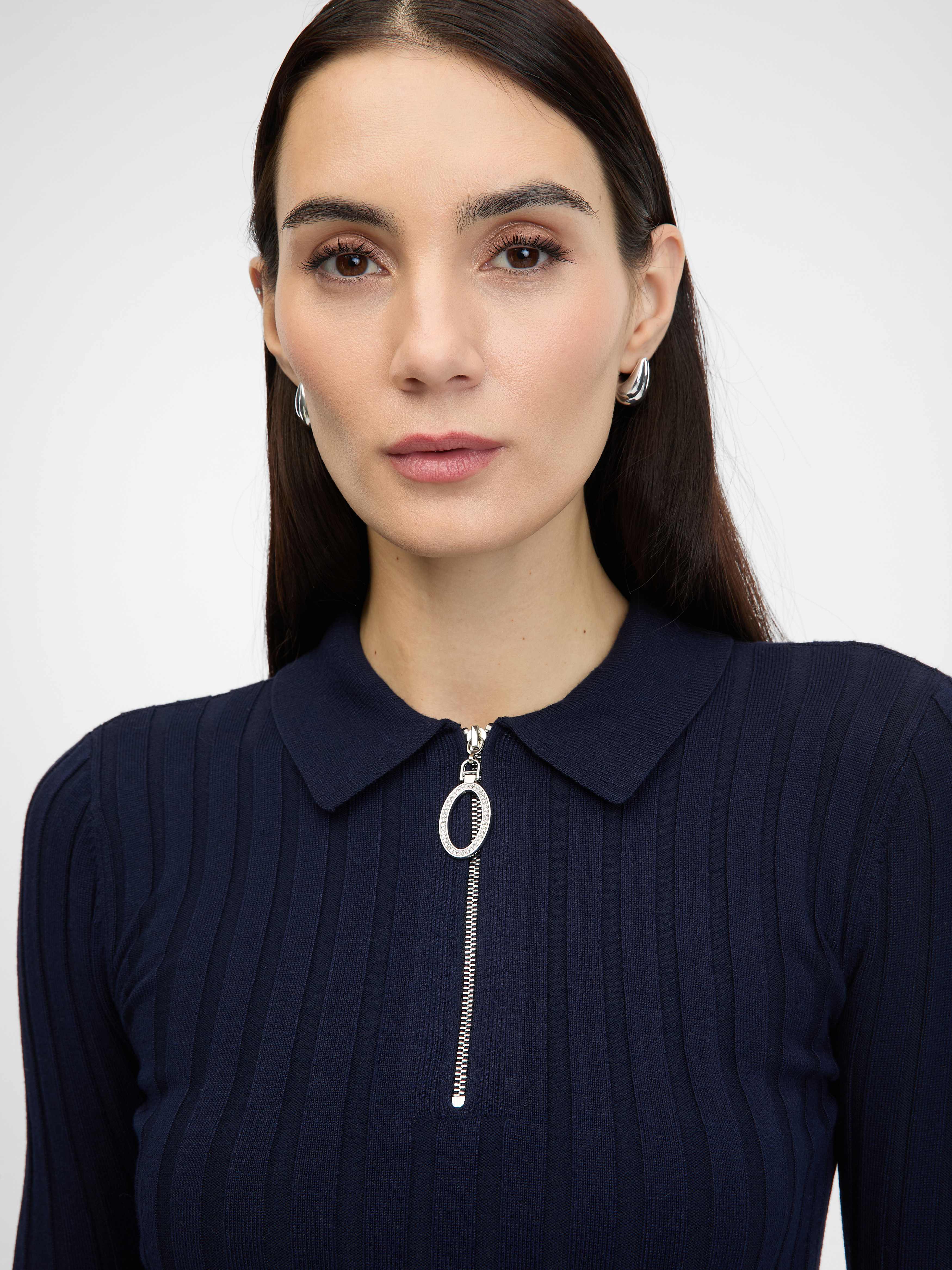 Dark blue women's sweater ORSAY - Women's