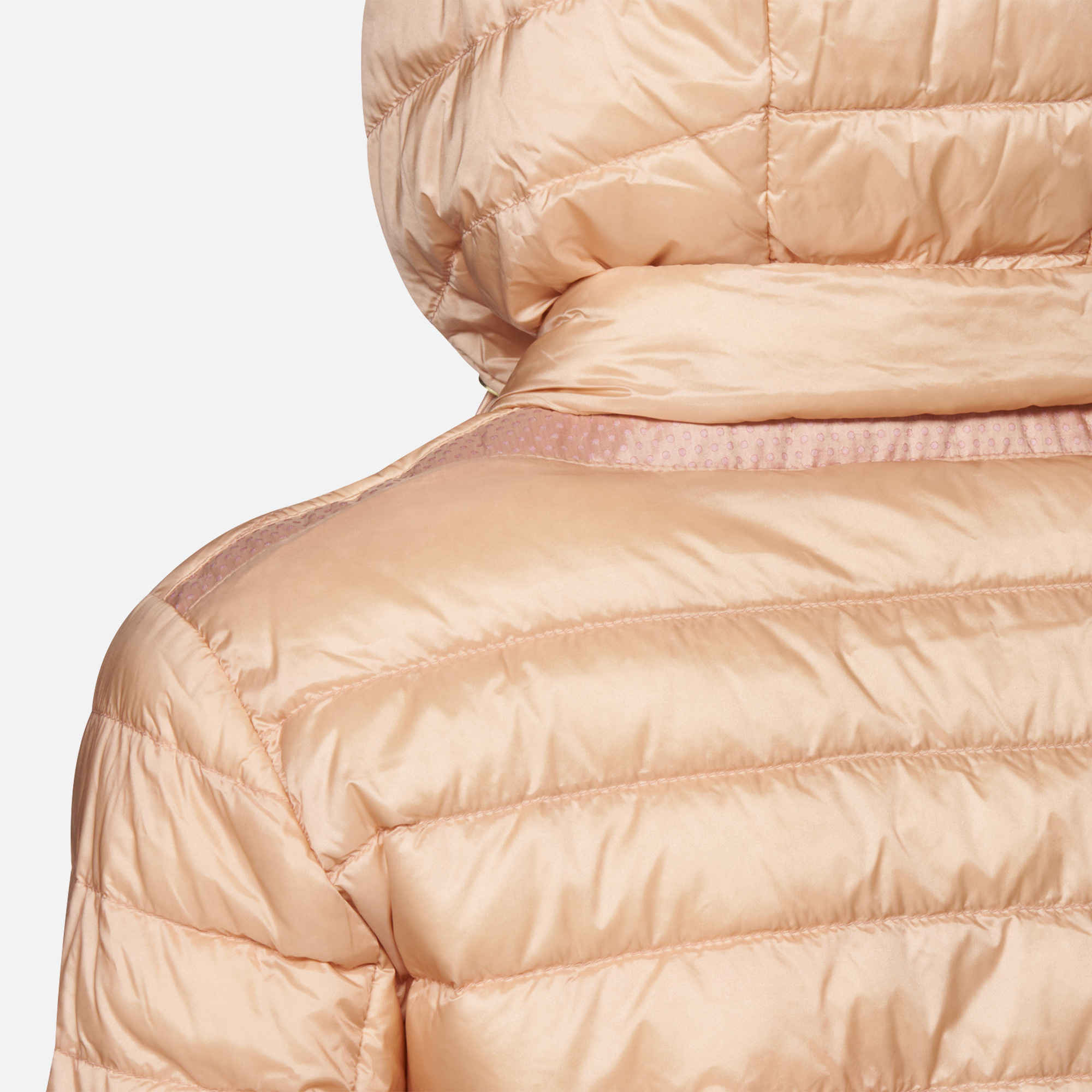 Pink women's down jacket Geox Jaysen - Women's