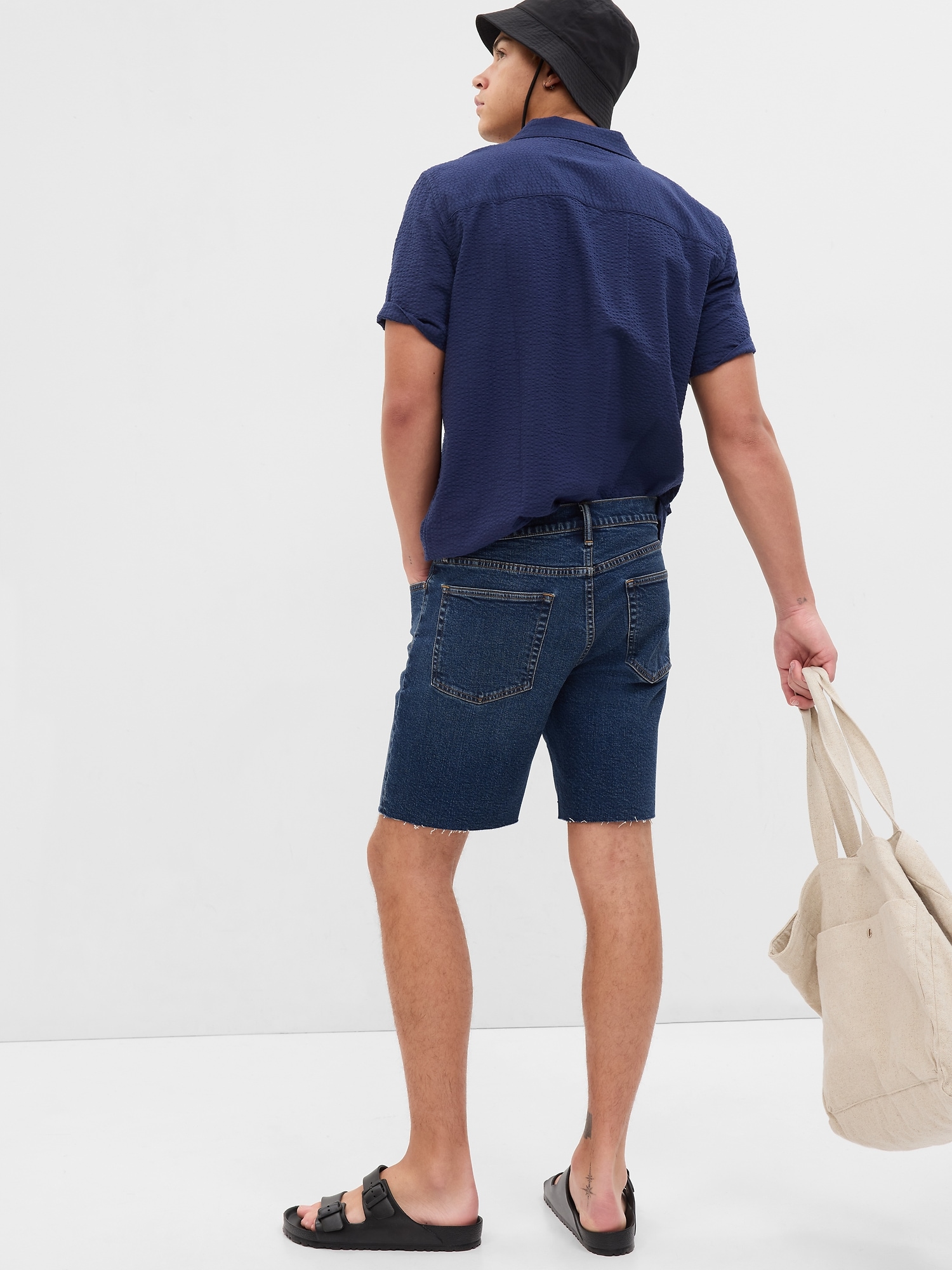 Pantaloni scurti pentru barbati GAP - albastru inchis