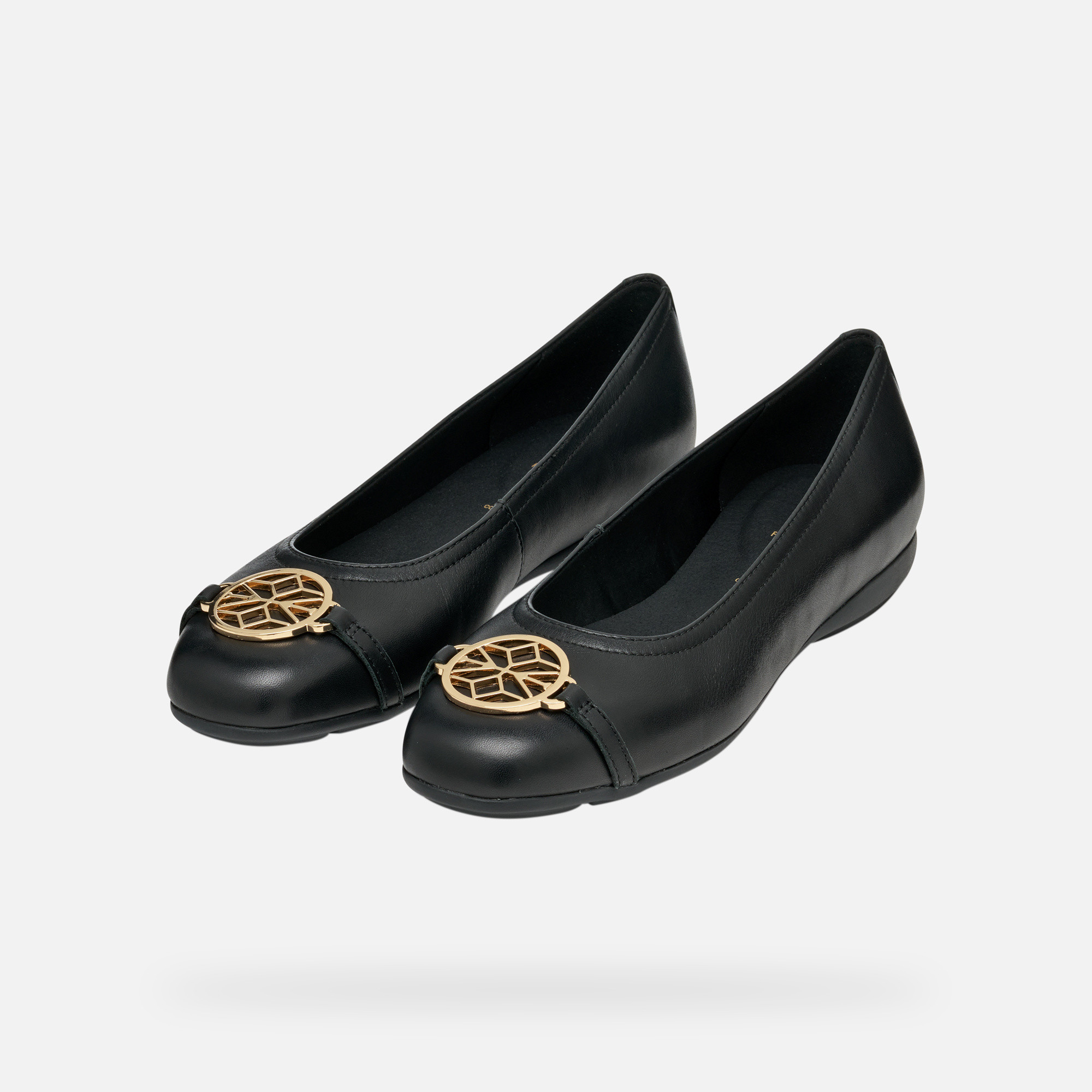 Black women's ballet flats Geox Annytah - Women's