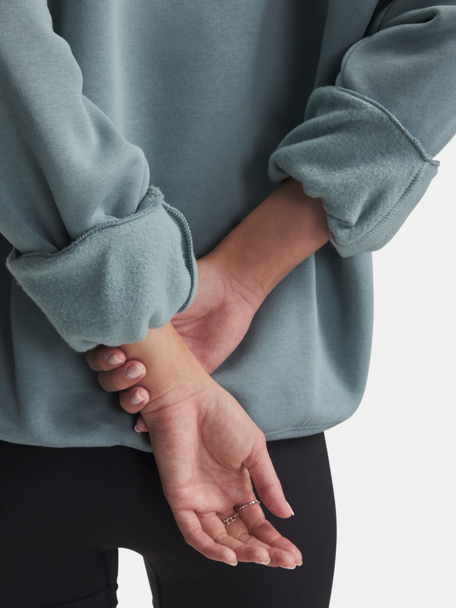 Under Armour Rival Flc OS Varsity Crew-GRN Women's Sweatshirt - Women's