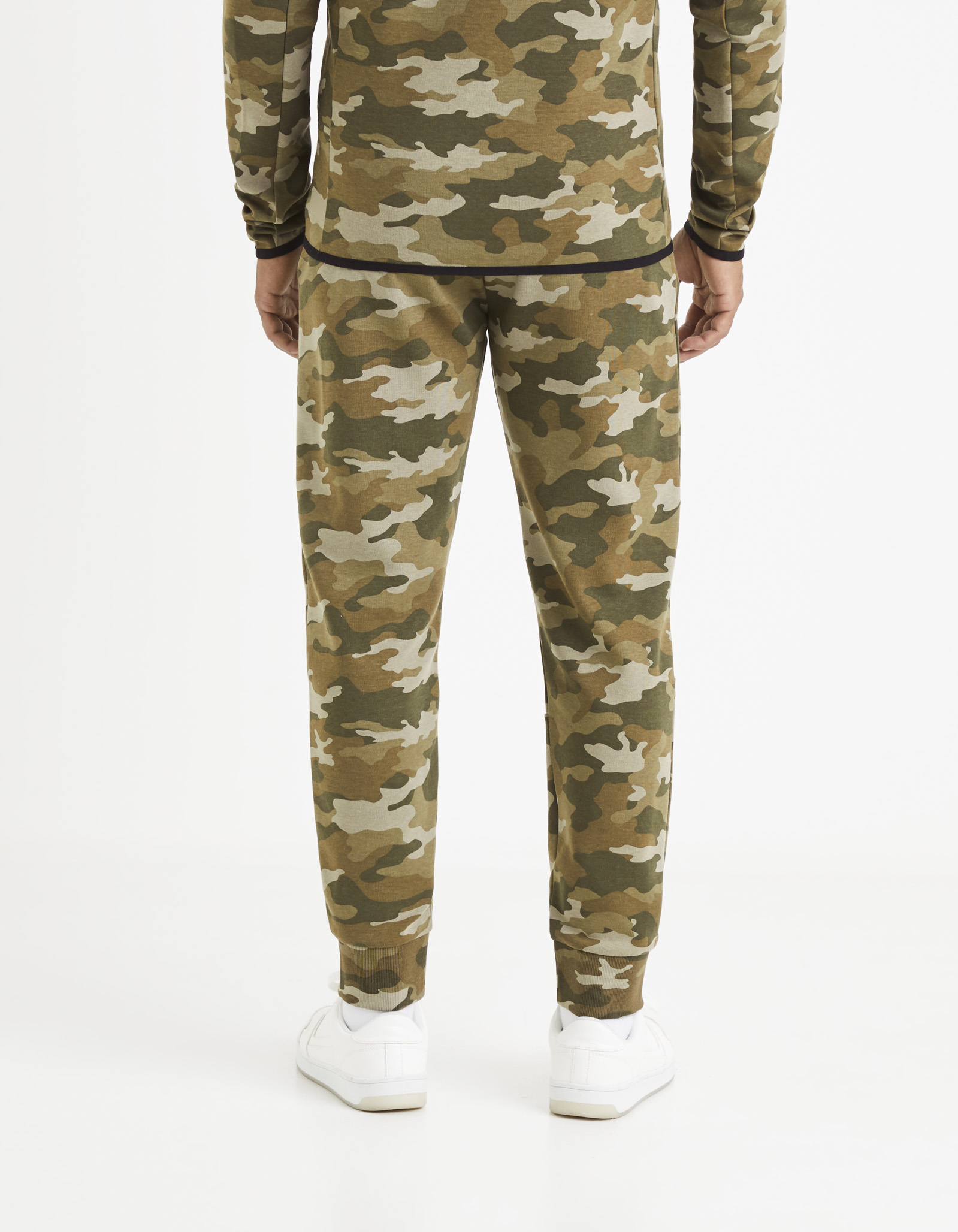 Pantaloni sport si de casa pentru barbati Celio - kaki