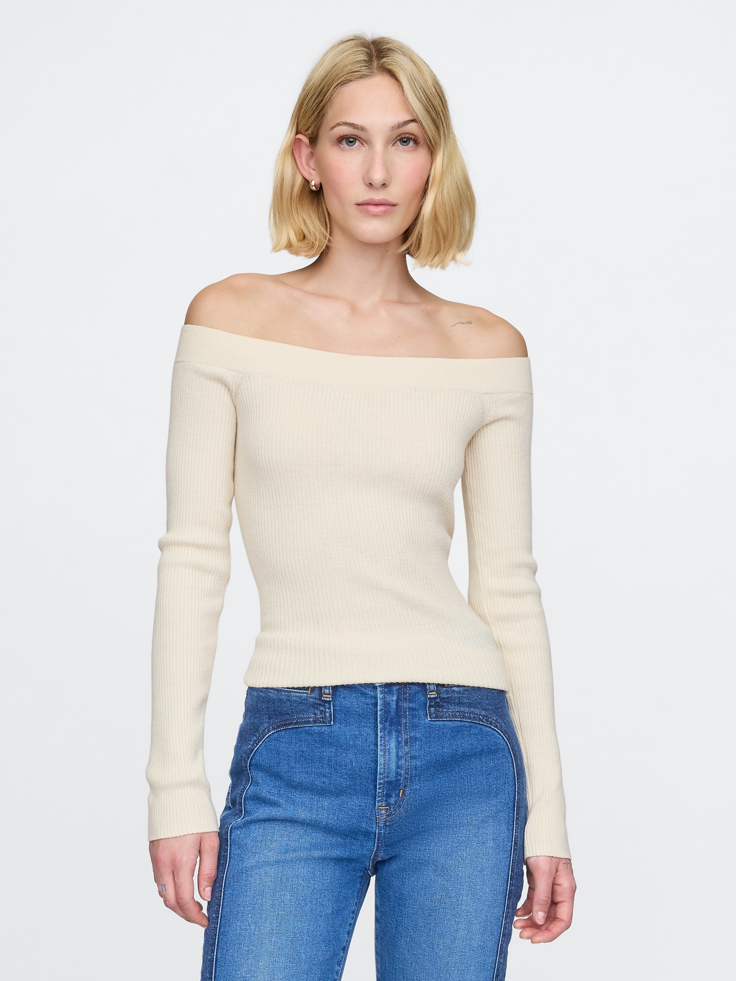 GAP Sweater top with wool blend - Womens