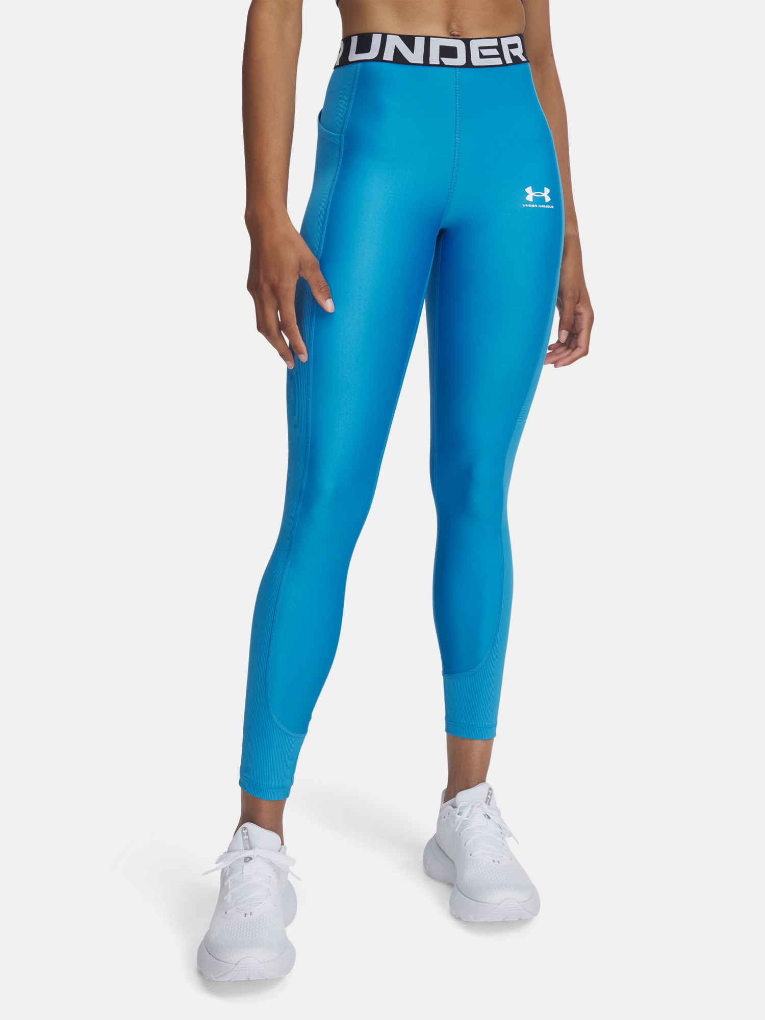 Womens leggings Under Armour HeatGear Rib Legging - Womens