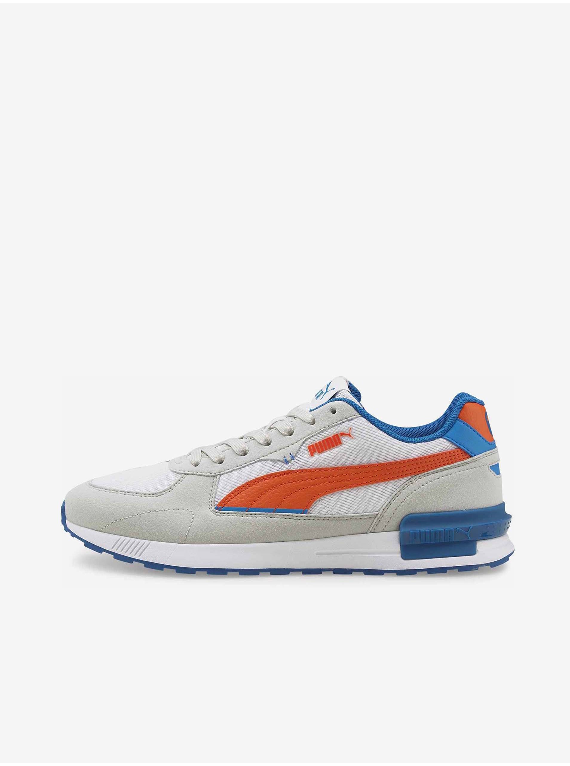 Orange-grey sneakers Puma Graviton - Men
