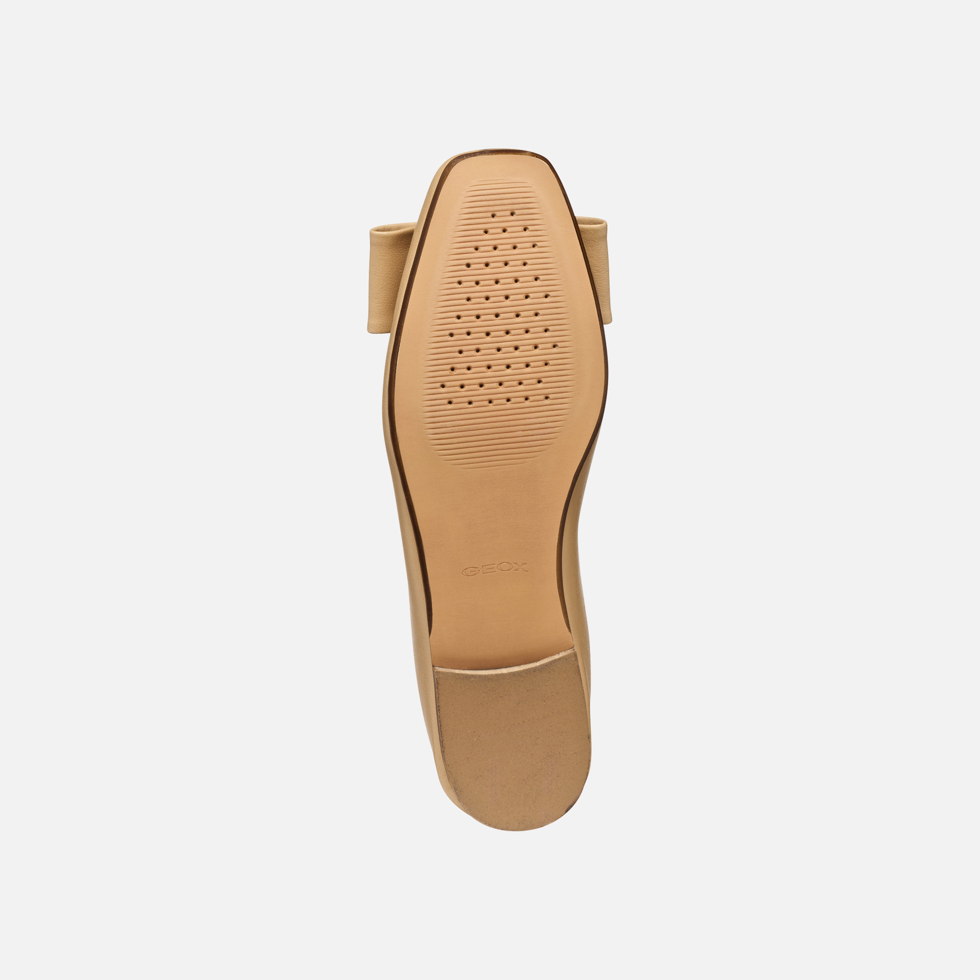 Light brown women's ballet flats Geox Ballystar - Women's