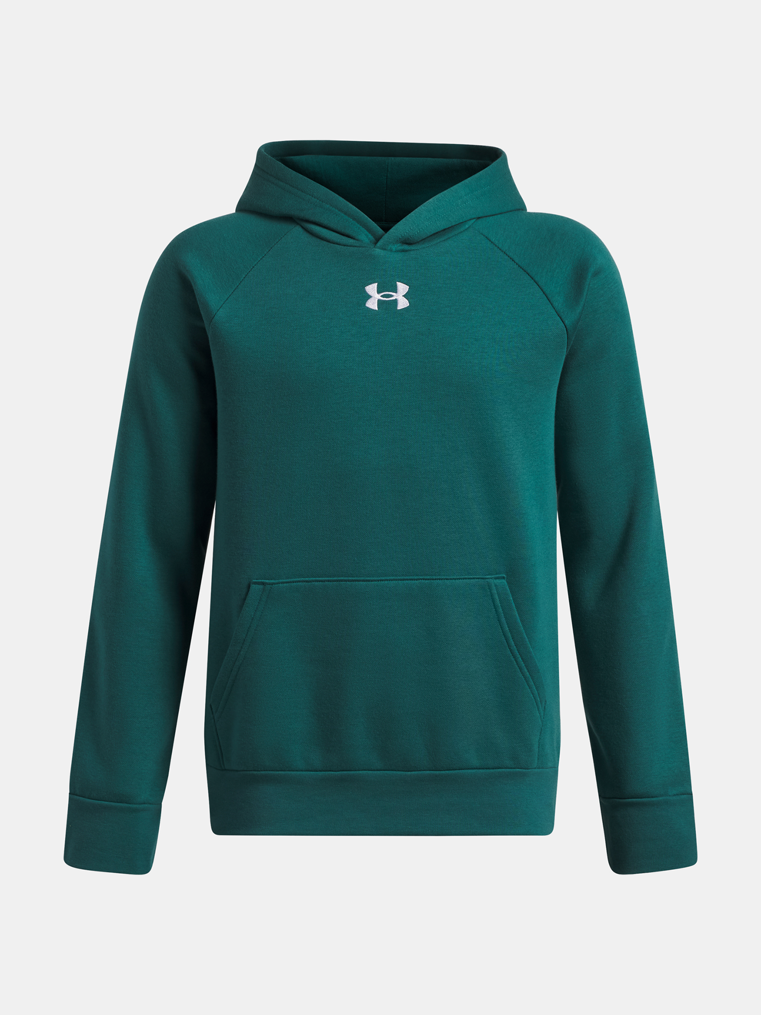 Under Armour UA Rival Fleece Hoodie-GRN - Boys